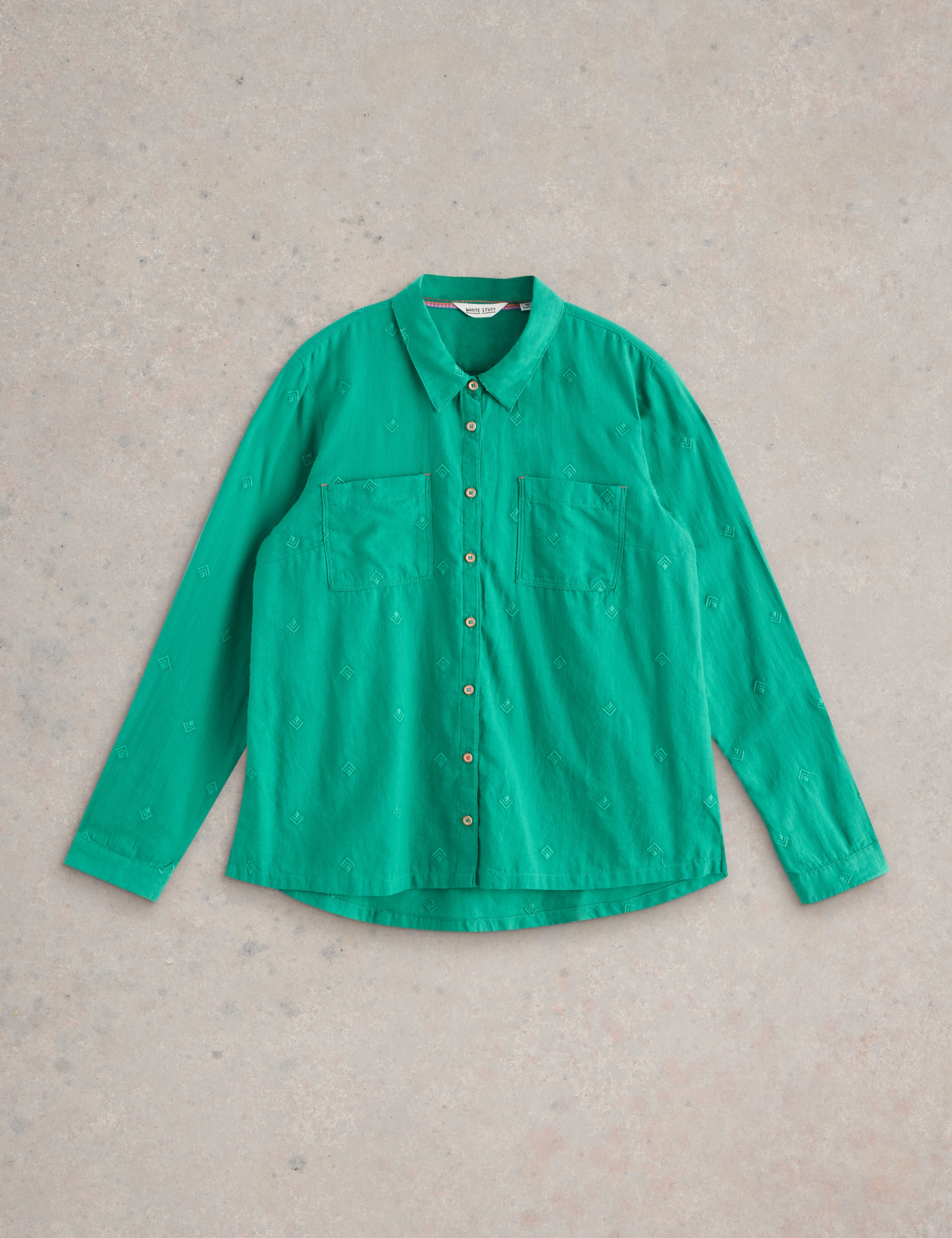 Pure Cotton Printed Button Through Shirt 2 of 6