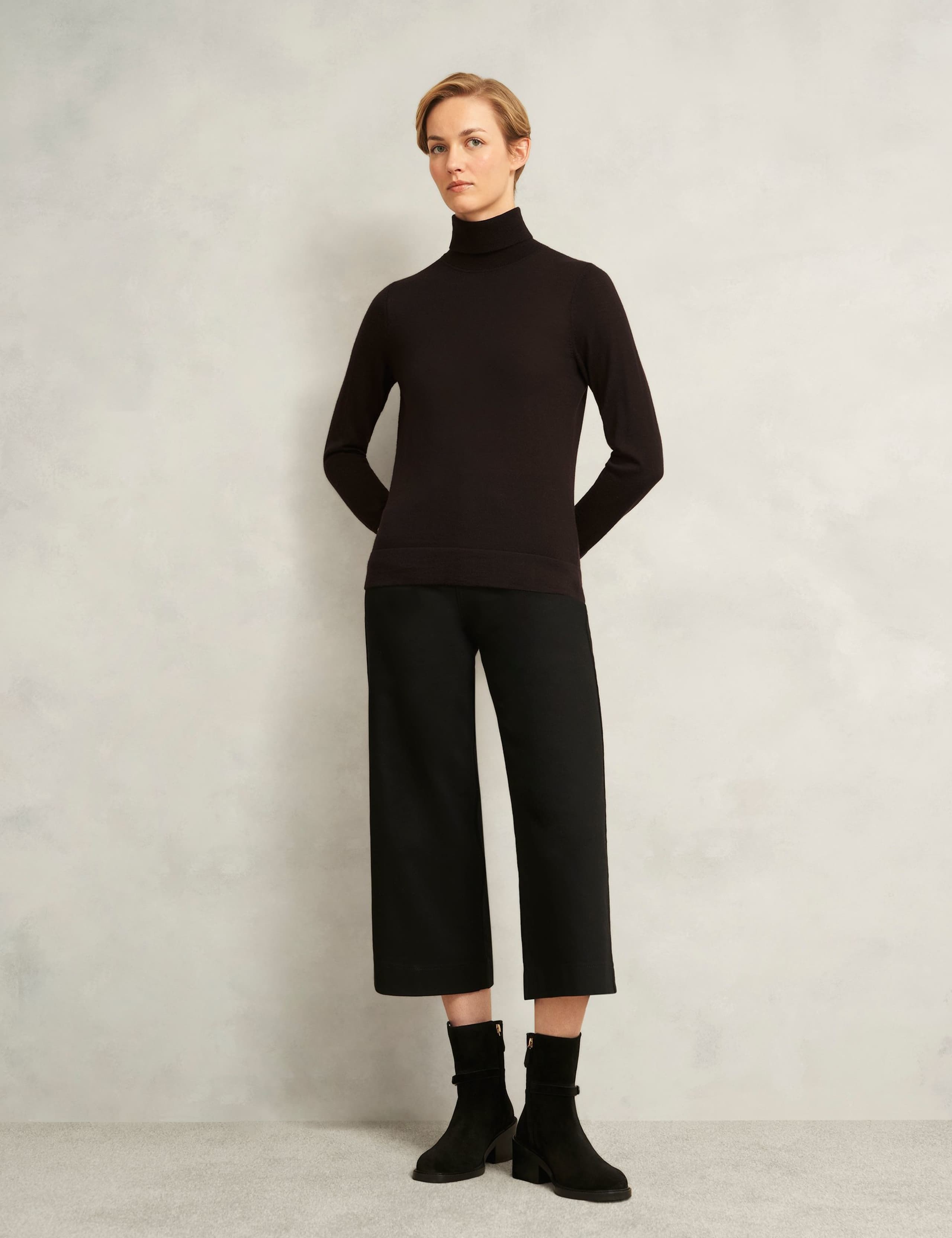 Pure Merino Wool Roll Neck Jumper 5 of 6