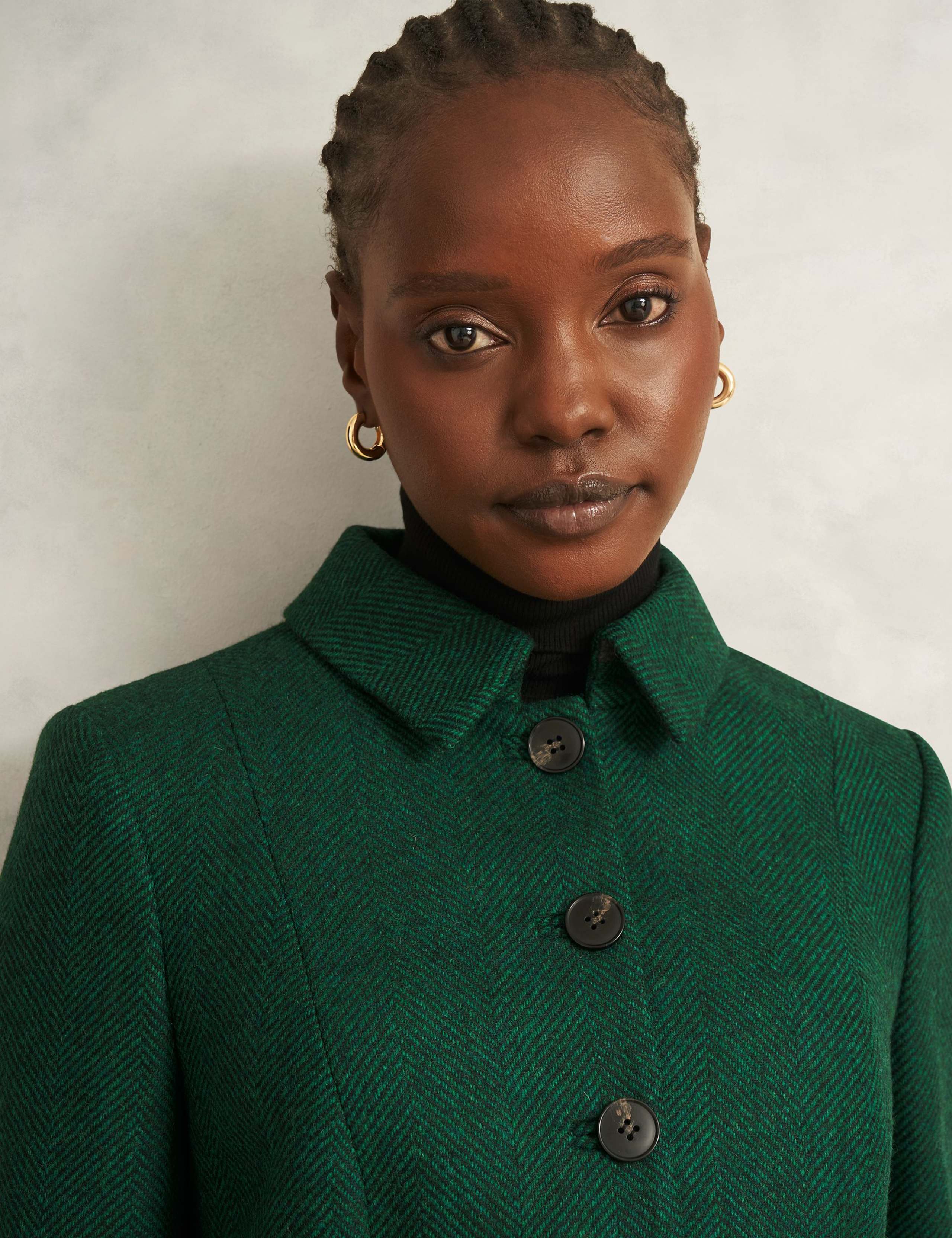 Pure Wool Tweed Single Breasted Blazer 5 of 5