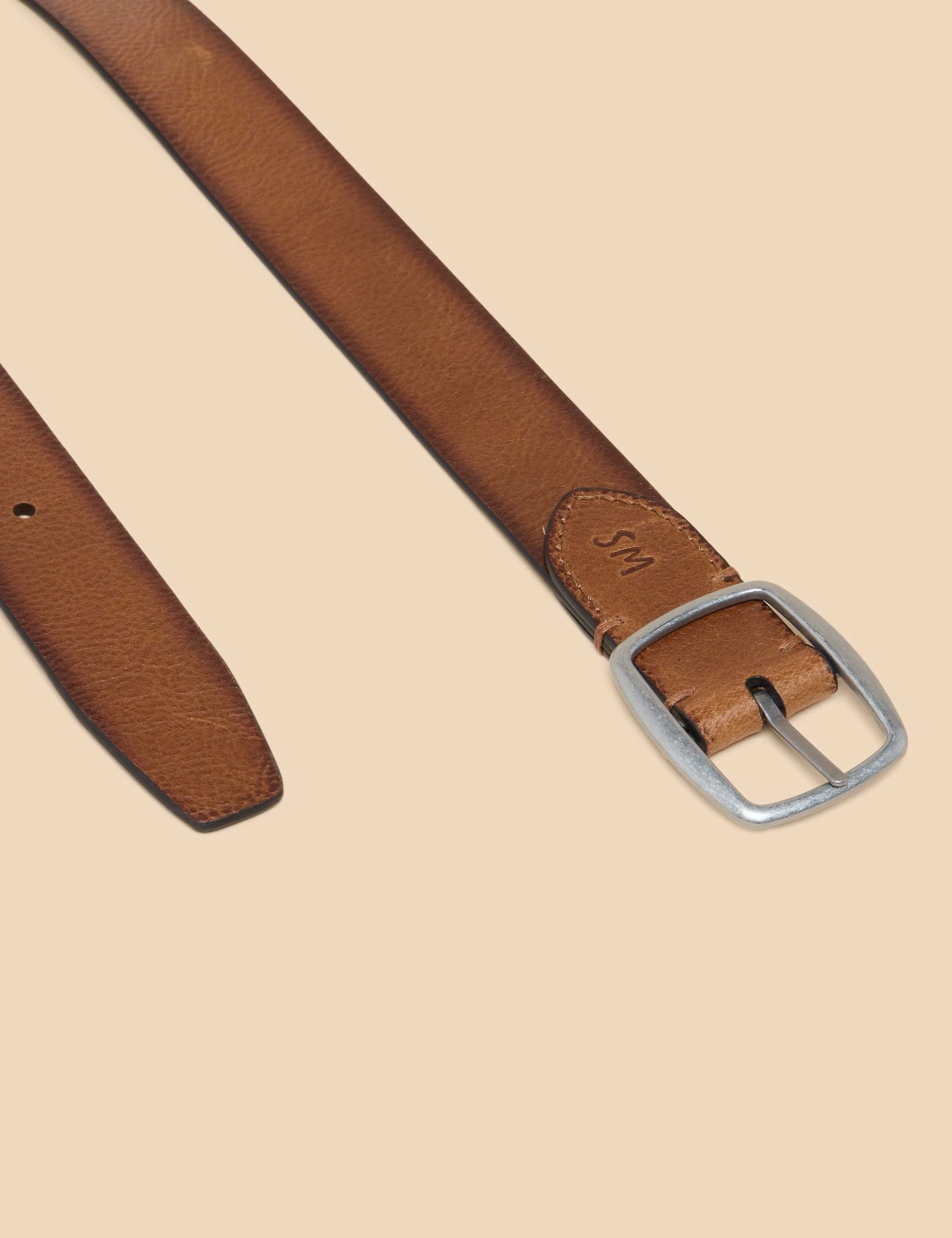 Leather Reversible Jeans Belt 2 of 3