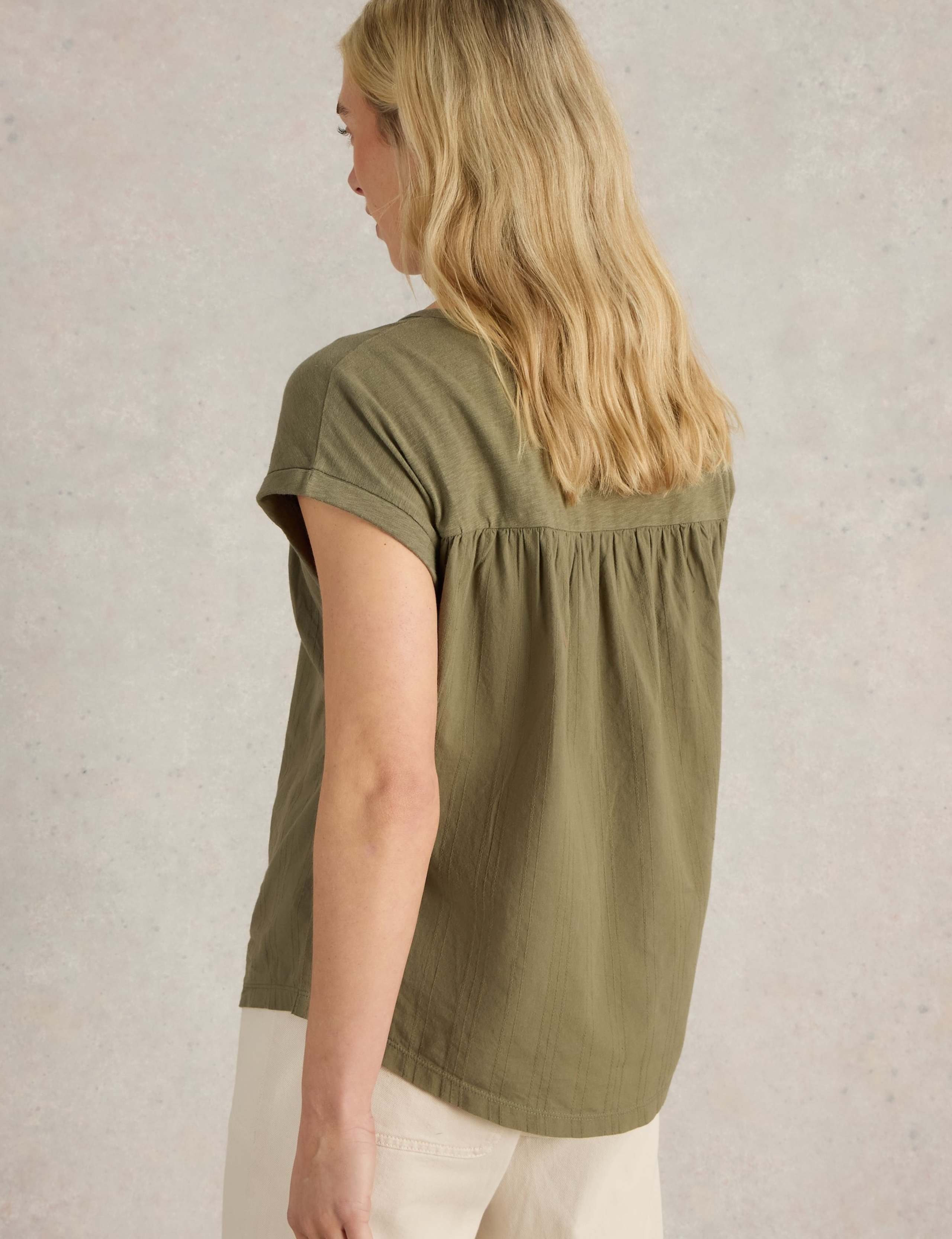 Pure Cotton Round Neck Shirt 4 of 6