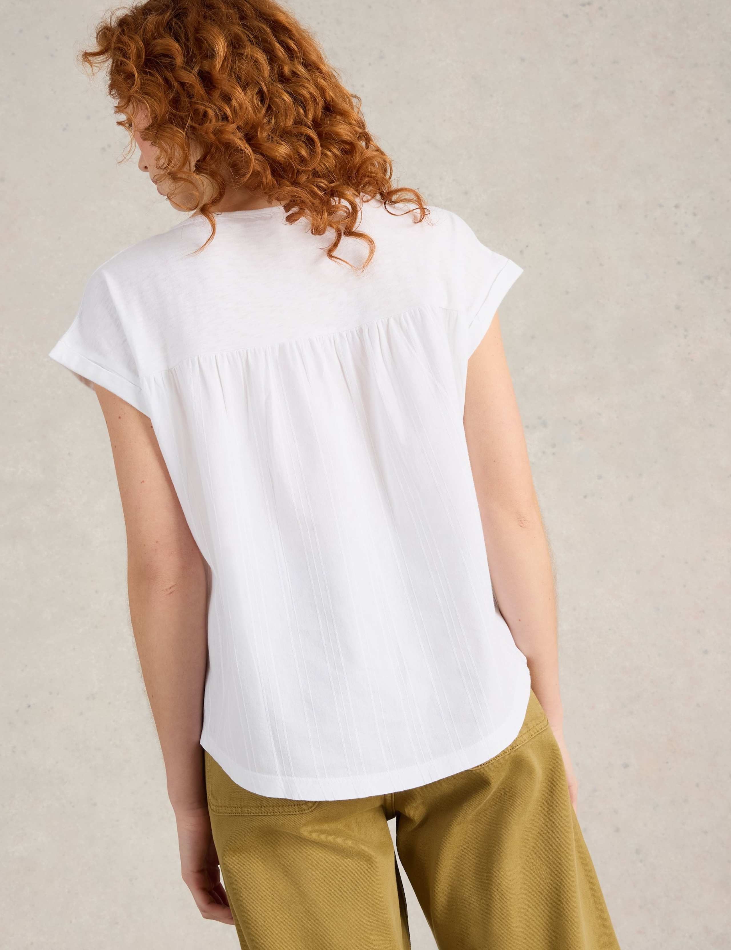 Pure Cotton Round Neck Shirt 4 of 6