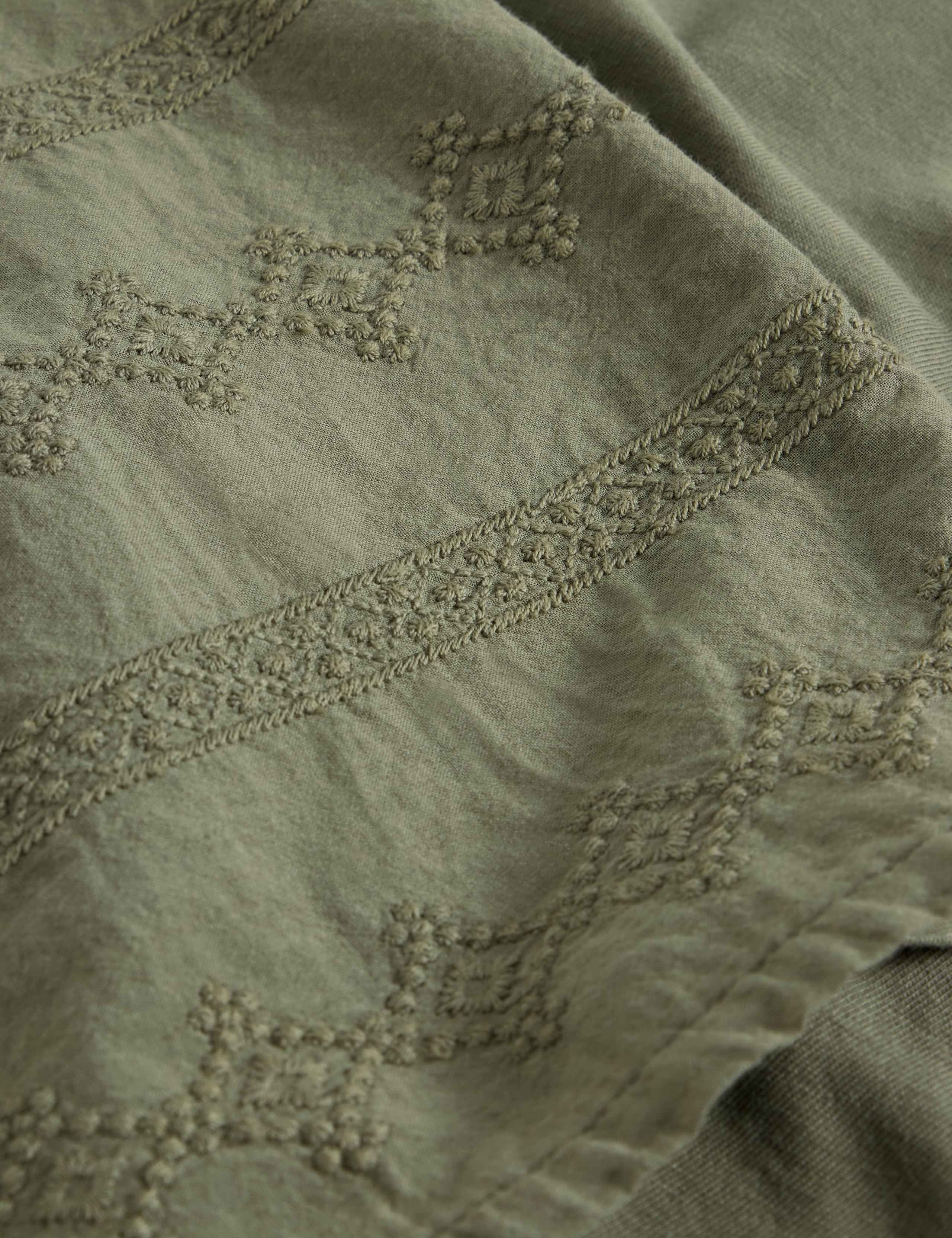 Pure Cotton Broderie T-Shirt 6 of 6