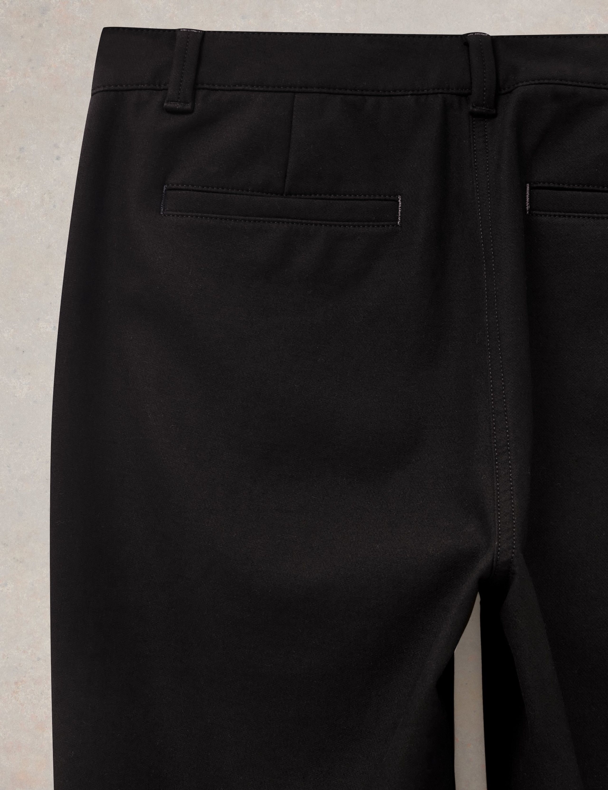 Cotton Rich Stretch Ankle Grazer Trousers 6 of 6