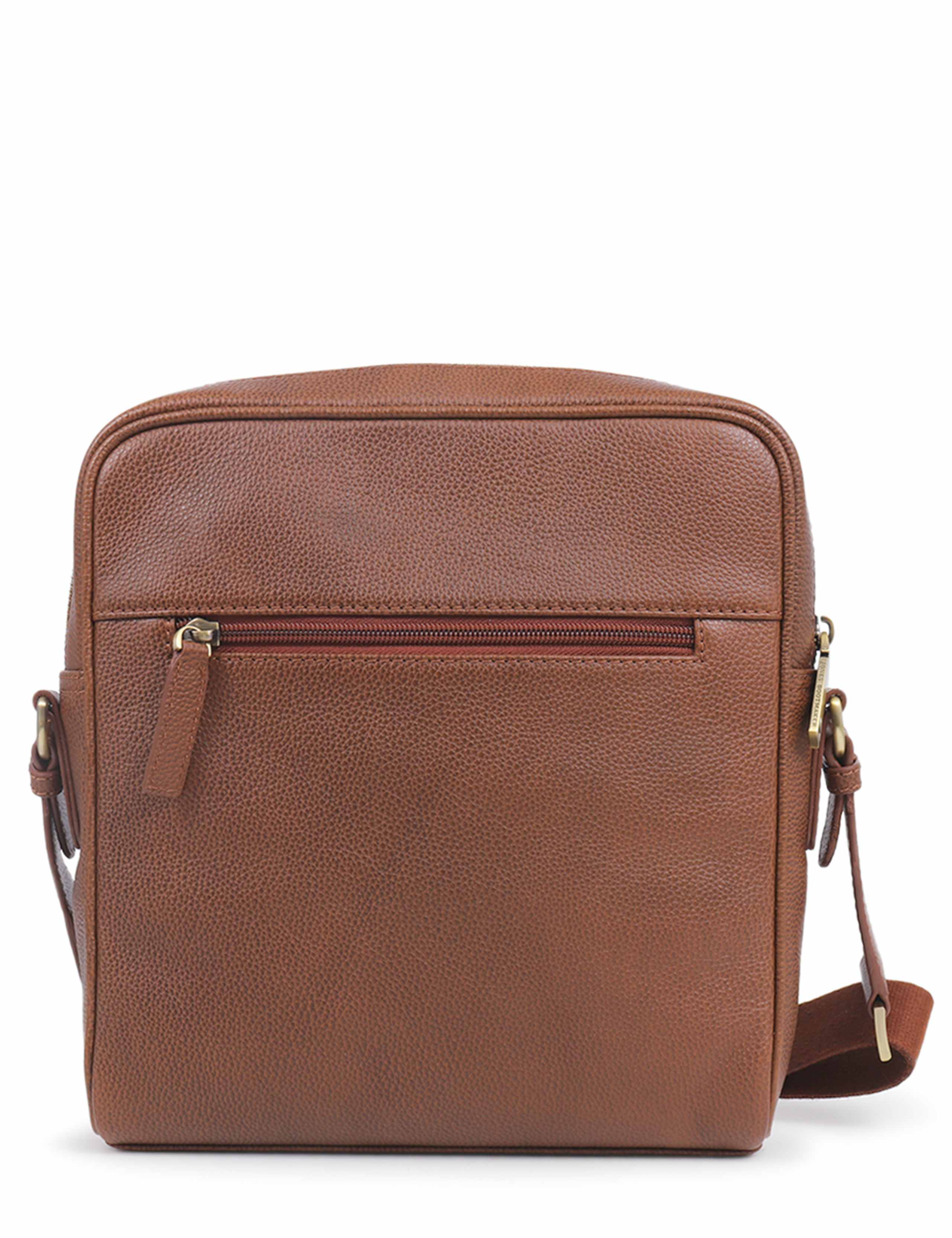 Leather Pebble Grain Cross Body Bag 3 of 4