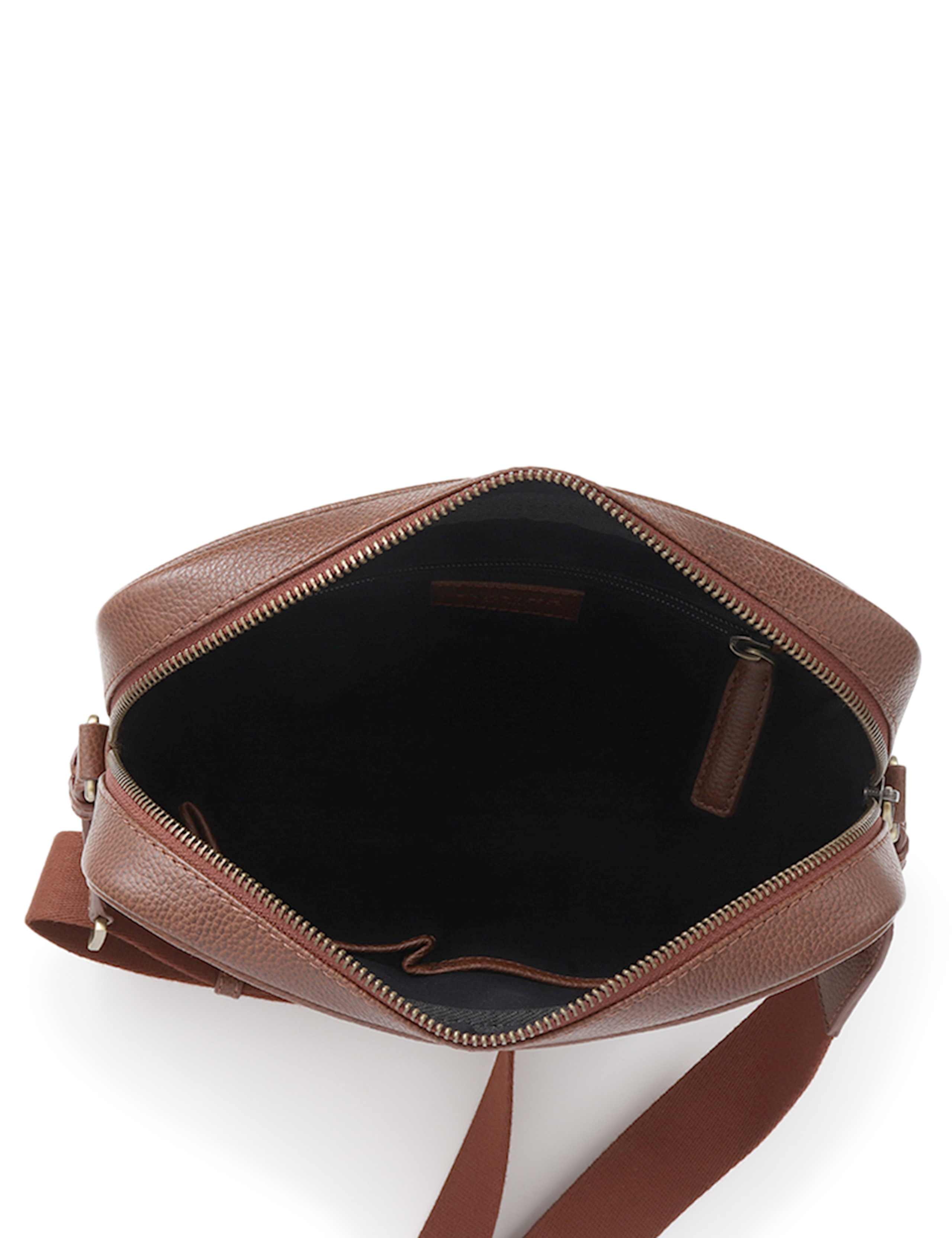 Leather Pebble Grain Cross Body Bag 4 of 4