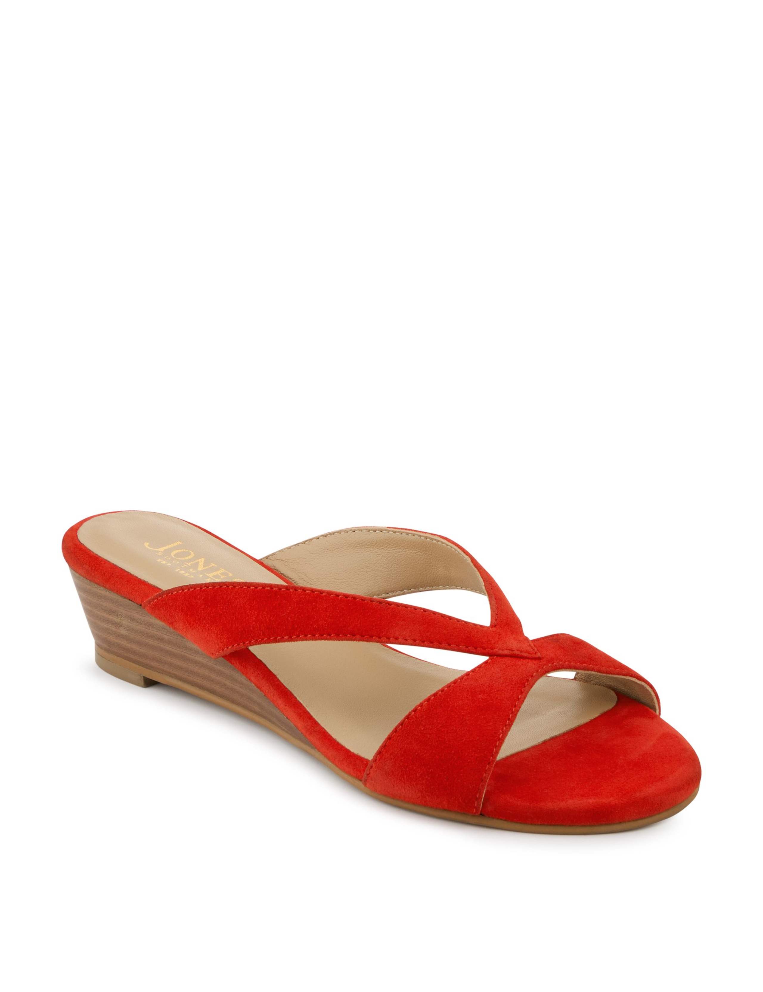 Leather Patent Wedge Mules 2 of 6