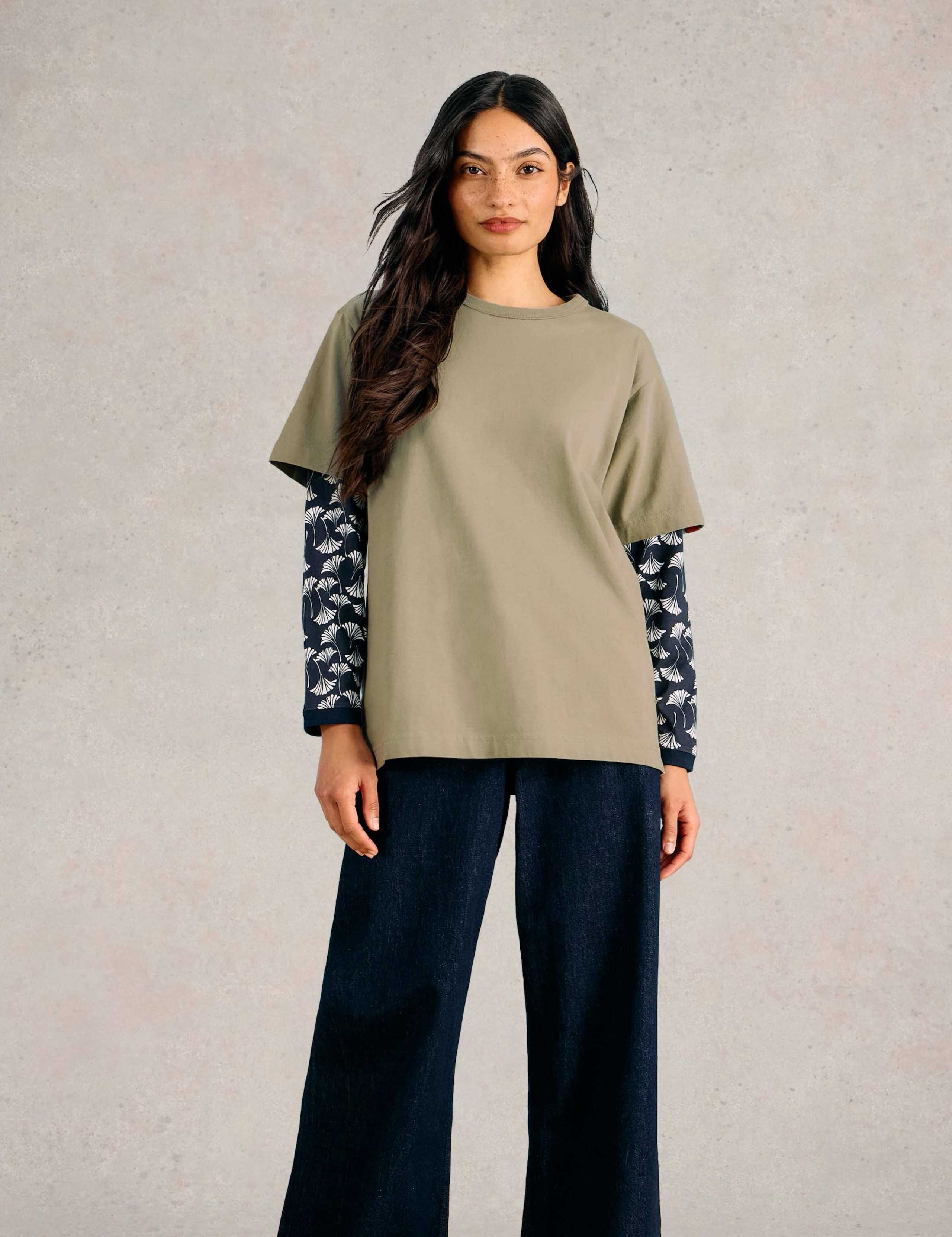 Pure Cotton Graphic T-Shirt 3 of 7