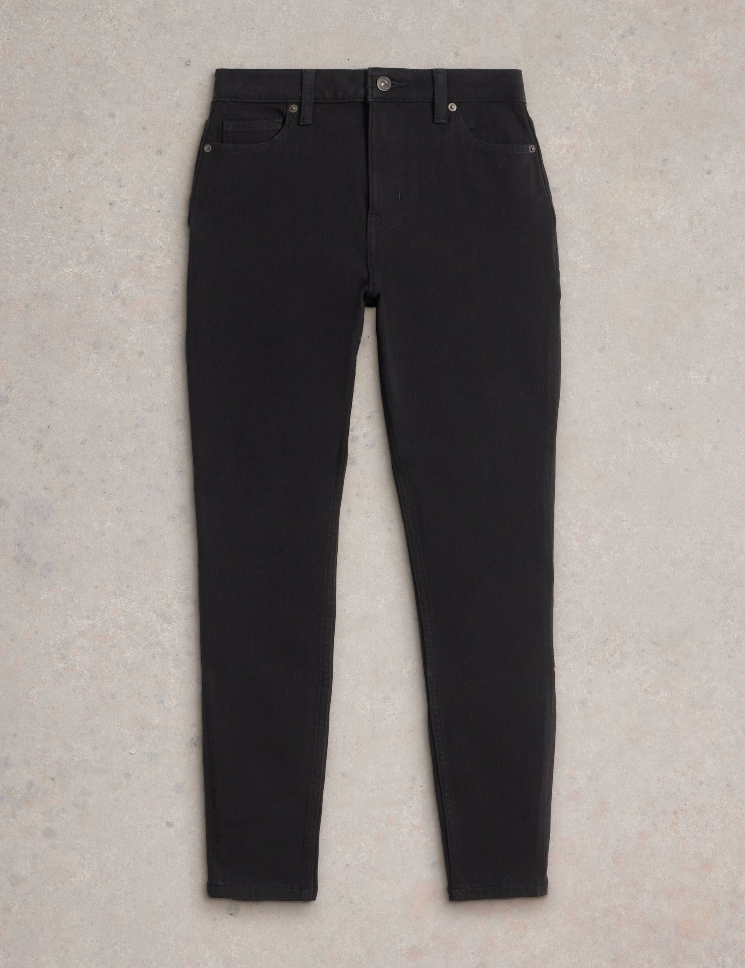 Skinny Mid Rise Ankle Grazer Jeans 2 of 6