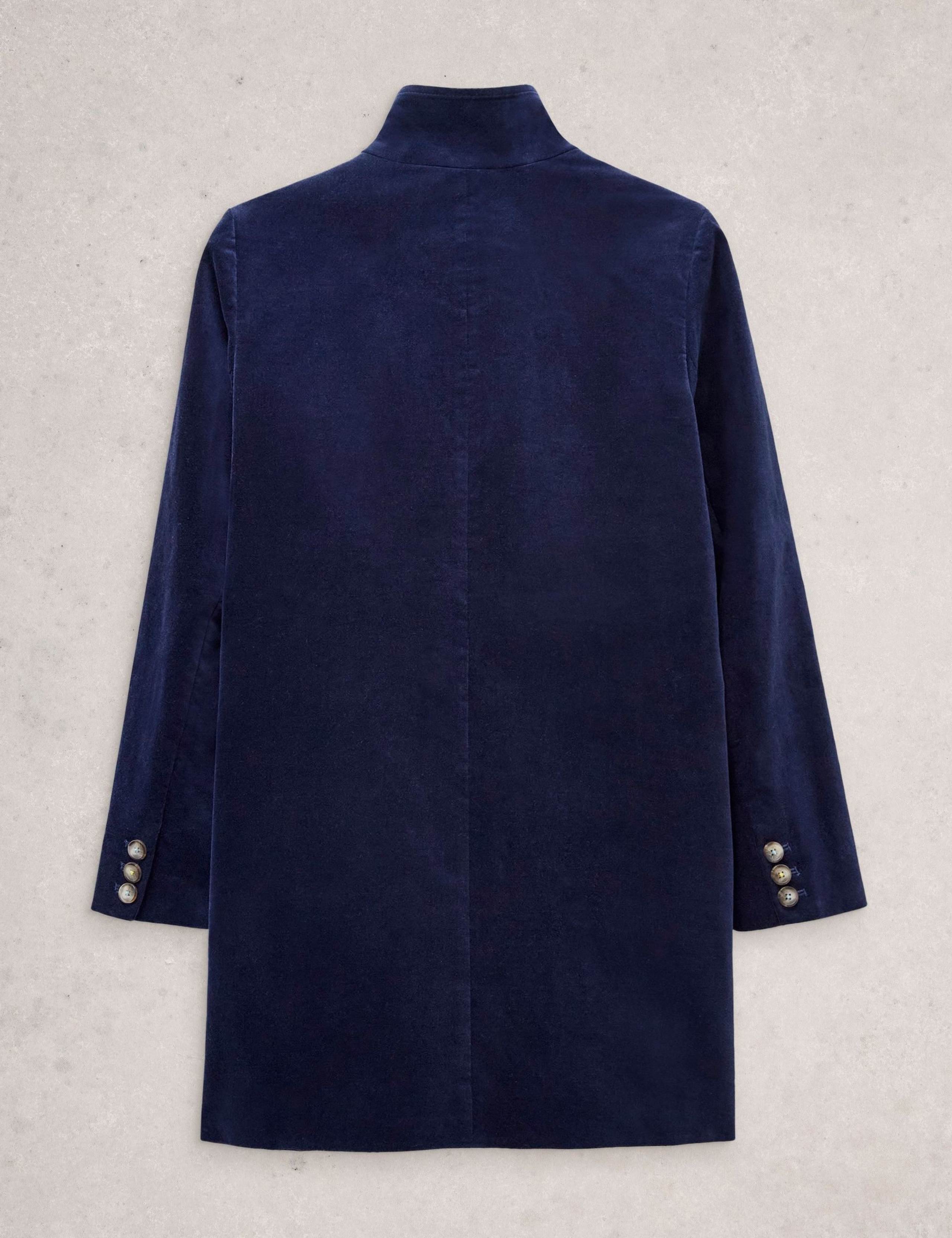 Cotton Rich Velvet Overcoat 6 of 6