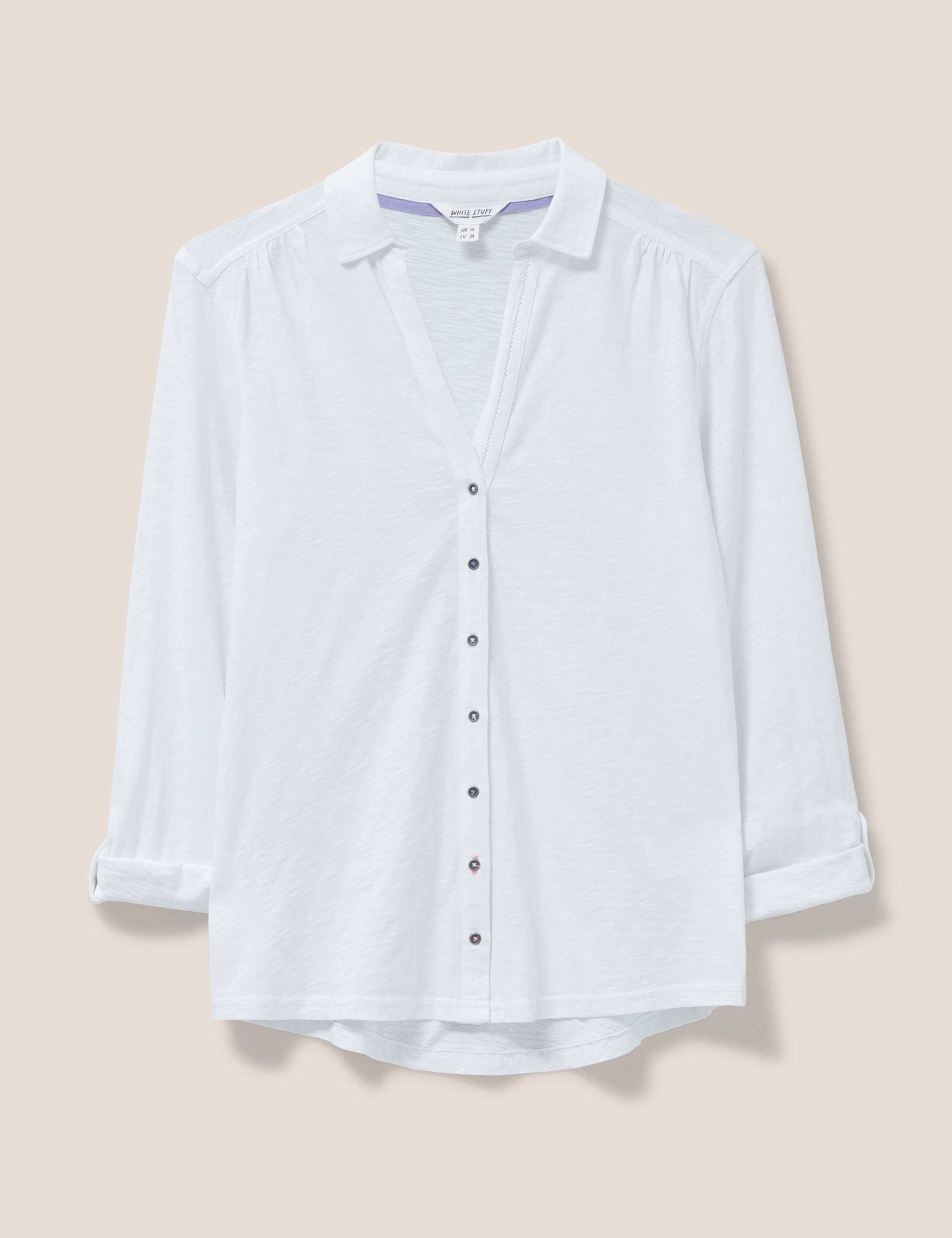 Pure Cotton Collared Shirt 2 of 5