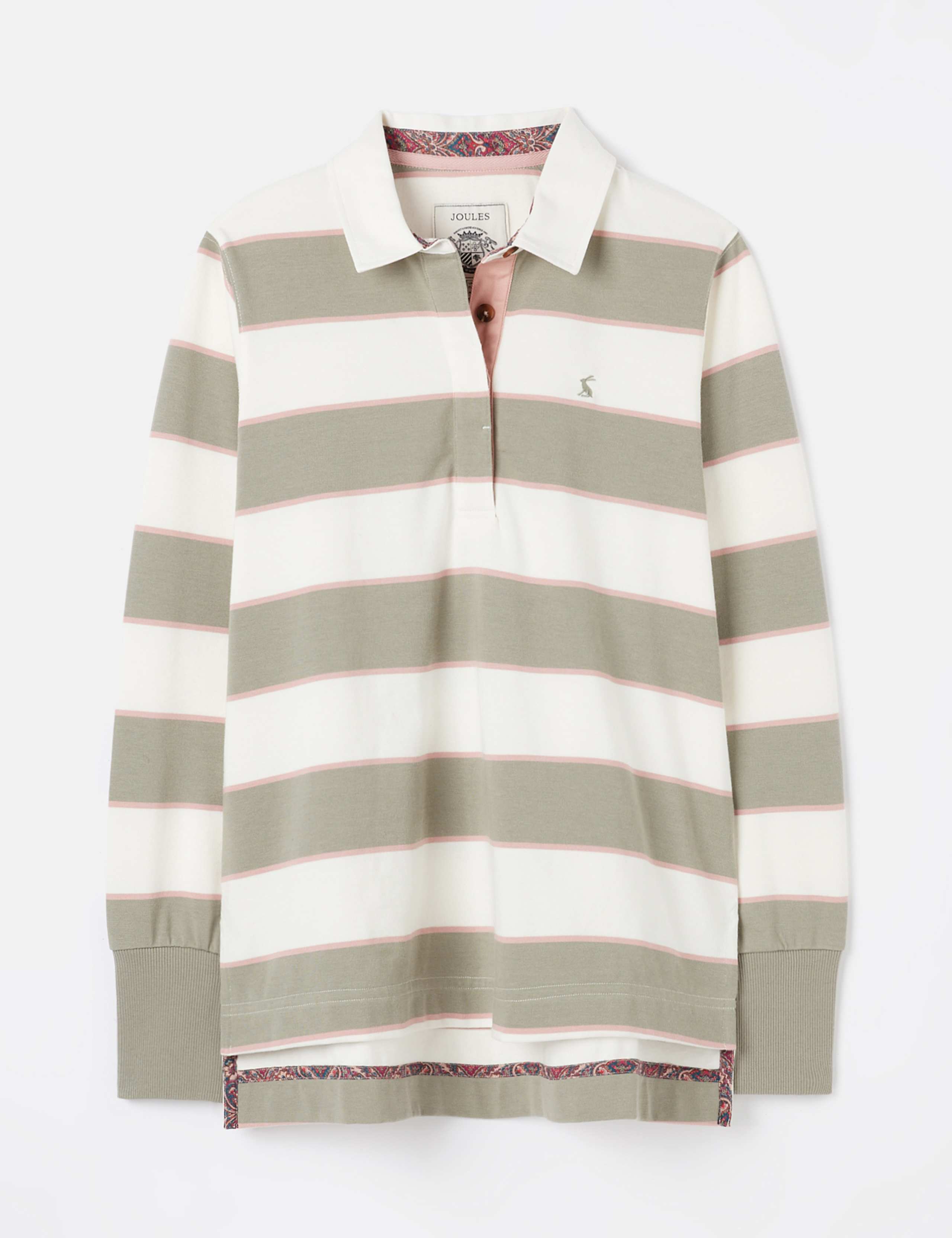Pure Cotton Striped Rugby Top 2 of 6