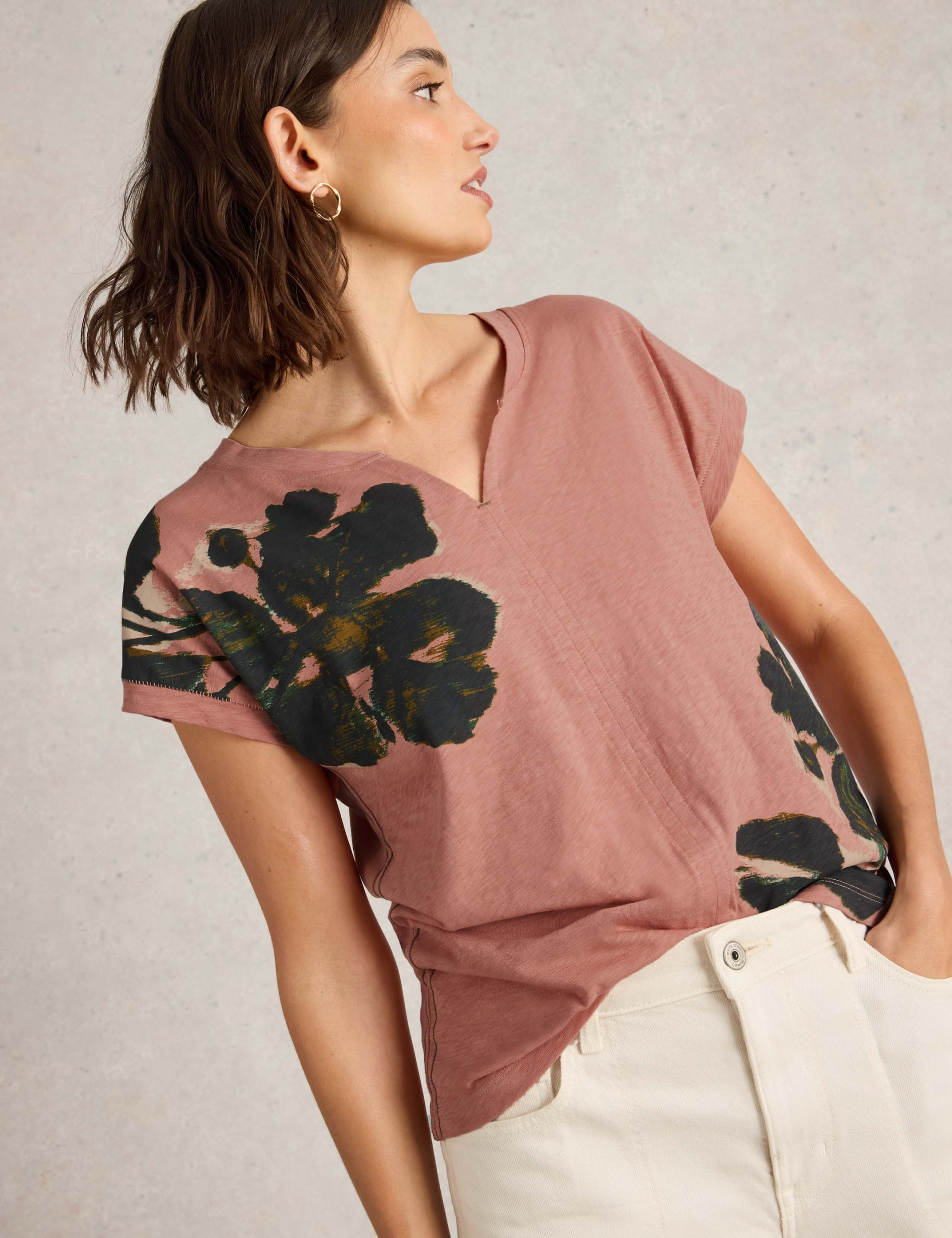 Pure Cotton Printed T-Shirt 1 of 7