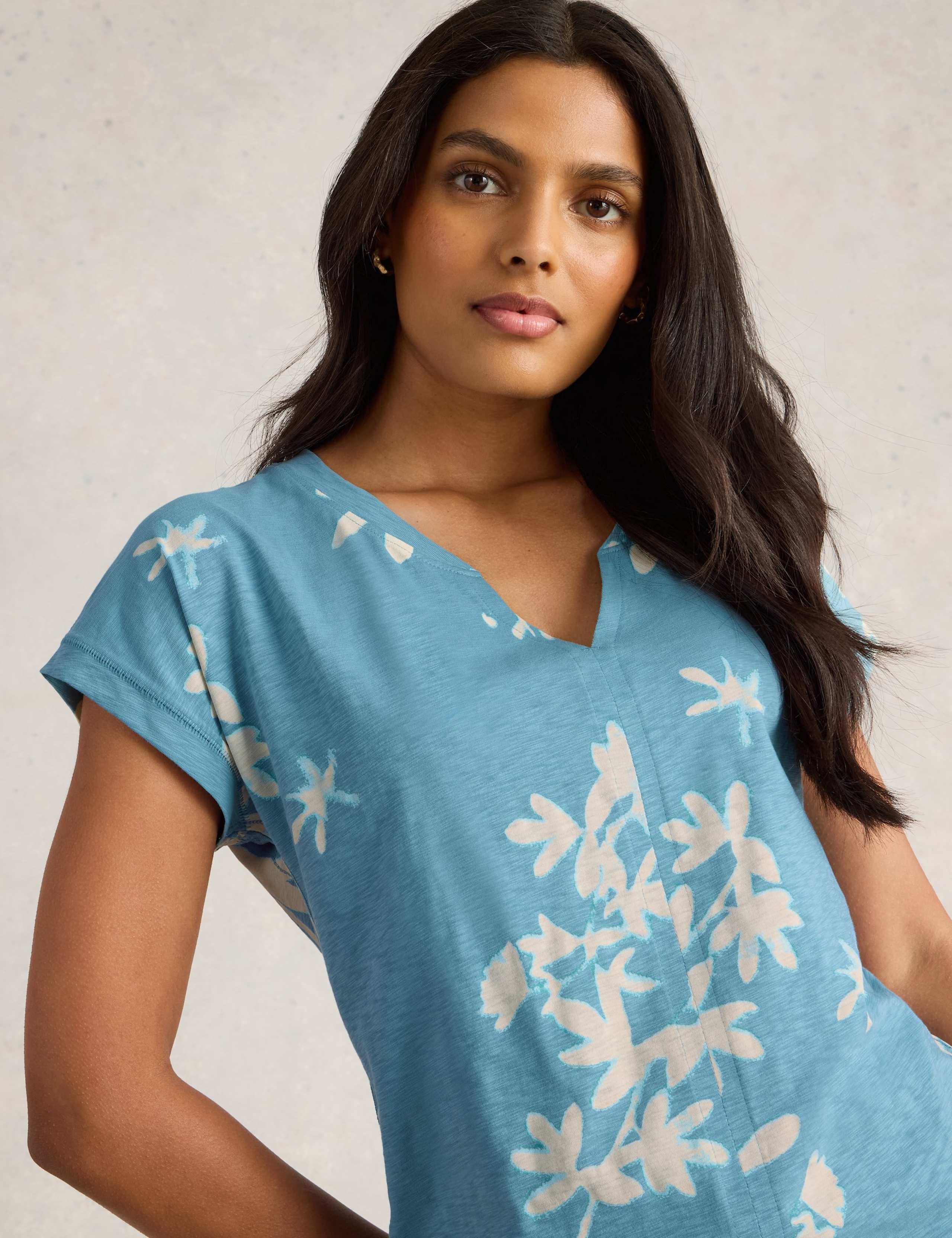 Pure Cotton Printed T-Shirt 1 of 6