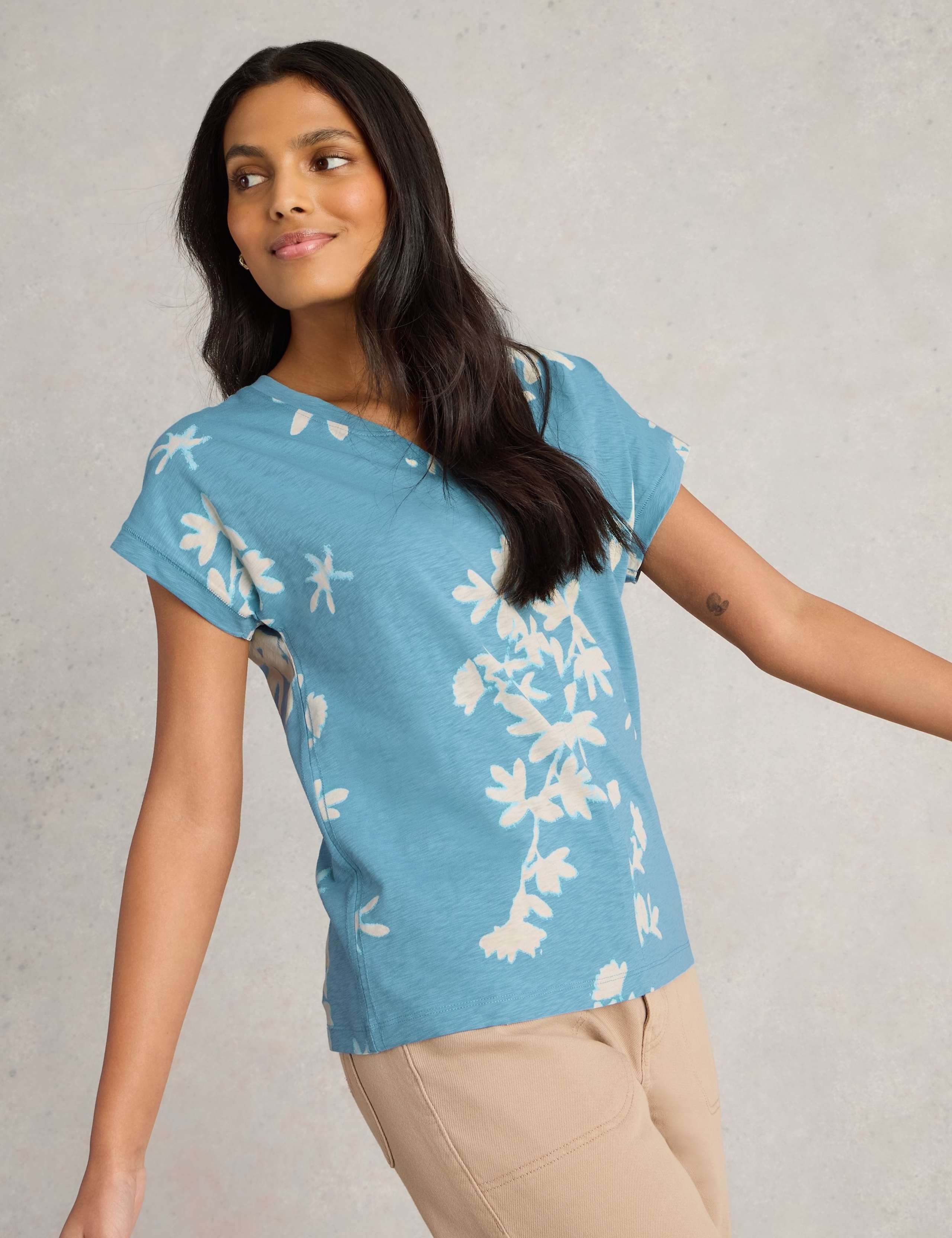 Pure Cotton Printed T-Shirt 5 of 6