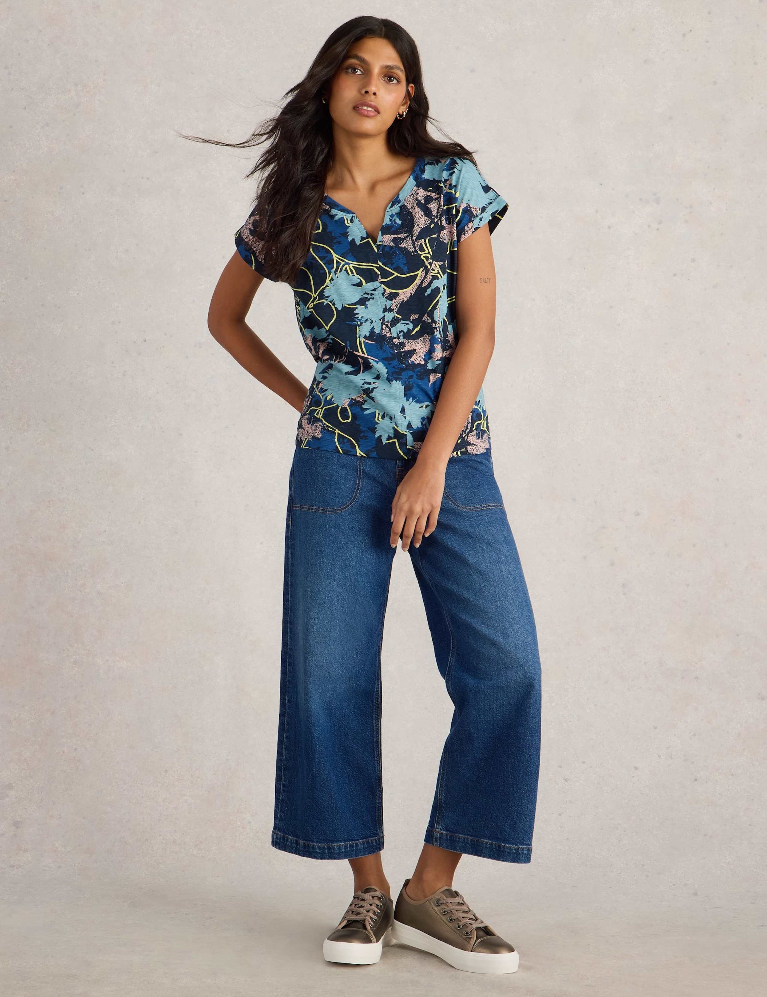 Pure Cotton Printed T-Shirt 4 of 10