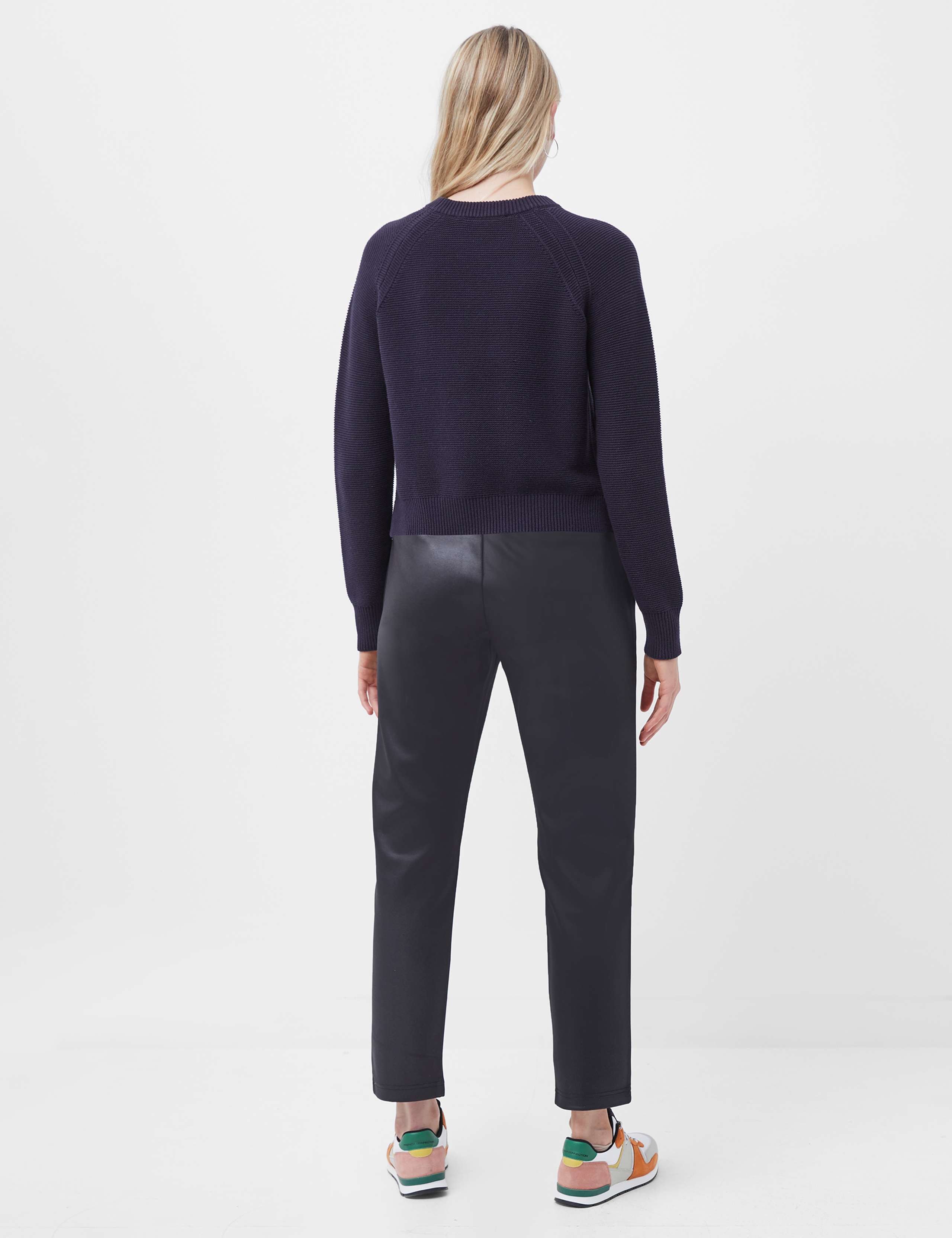 Pure Cotton Textured Relaxed Jumper 4 of 4
