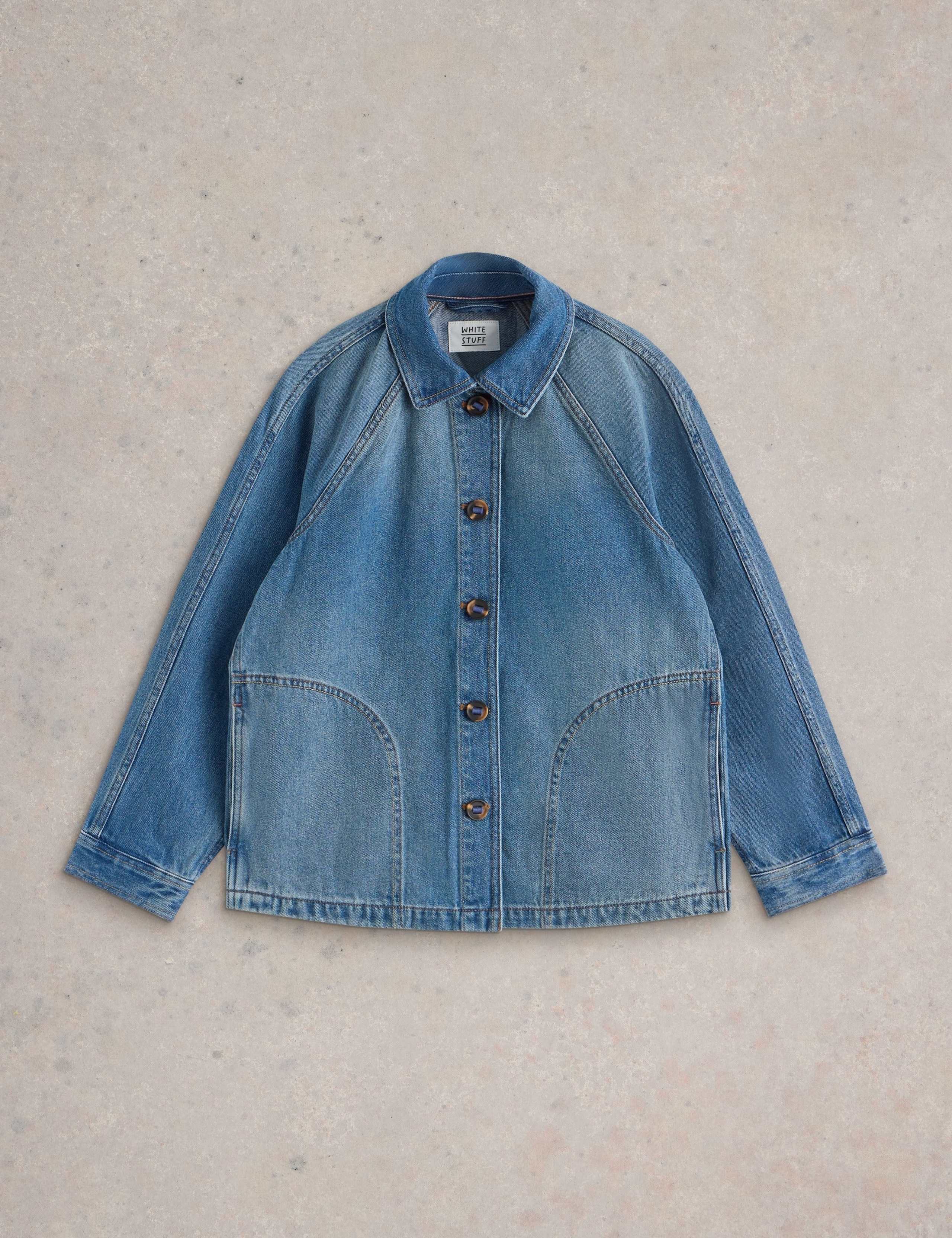 Denim Relaxed Jacket 2 of 6