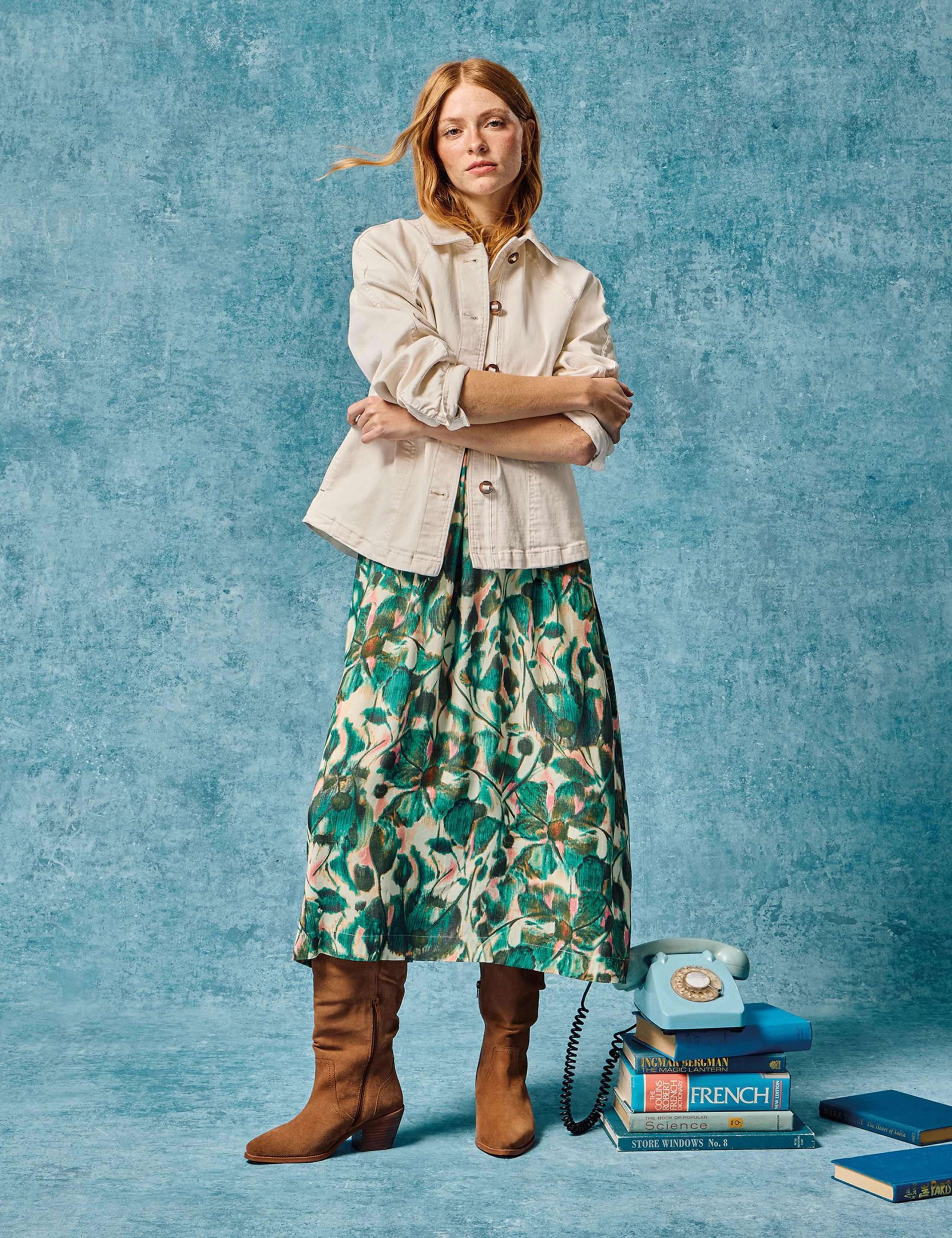 Denim Relaxed Jacket 6 of 6