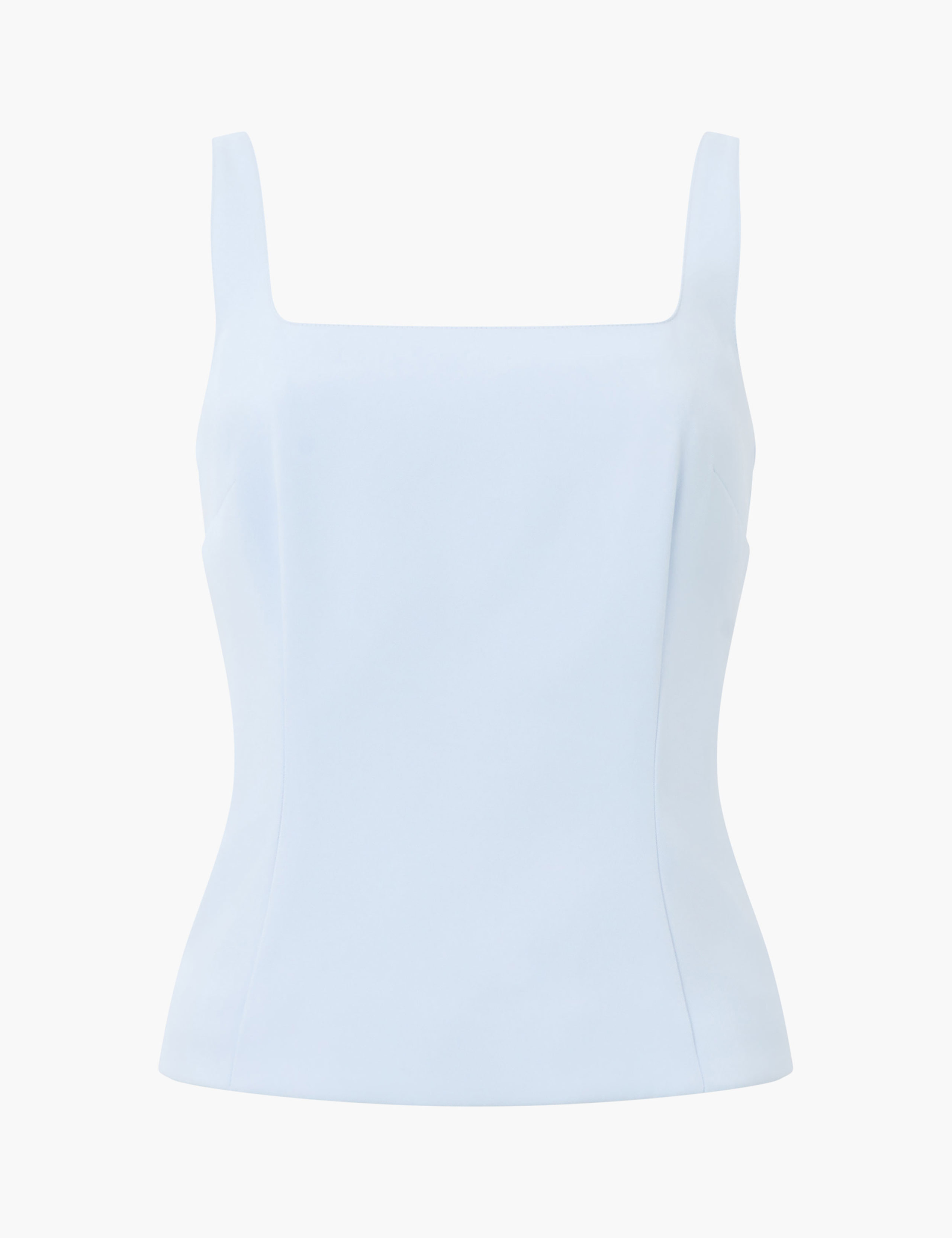 Square Neck Fitted Vest Top 2 of 4