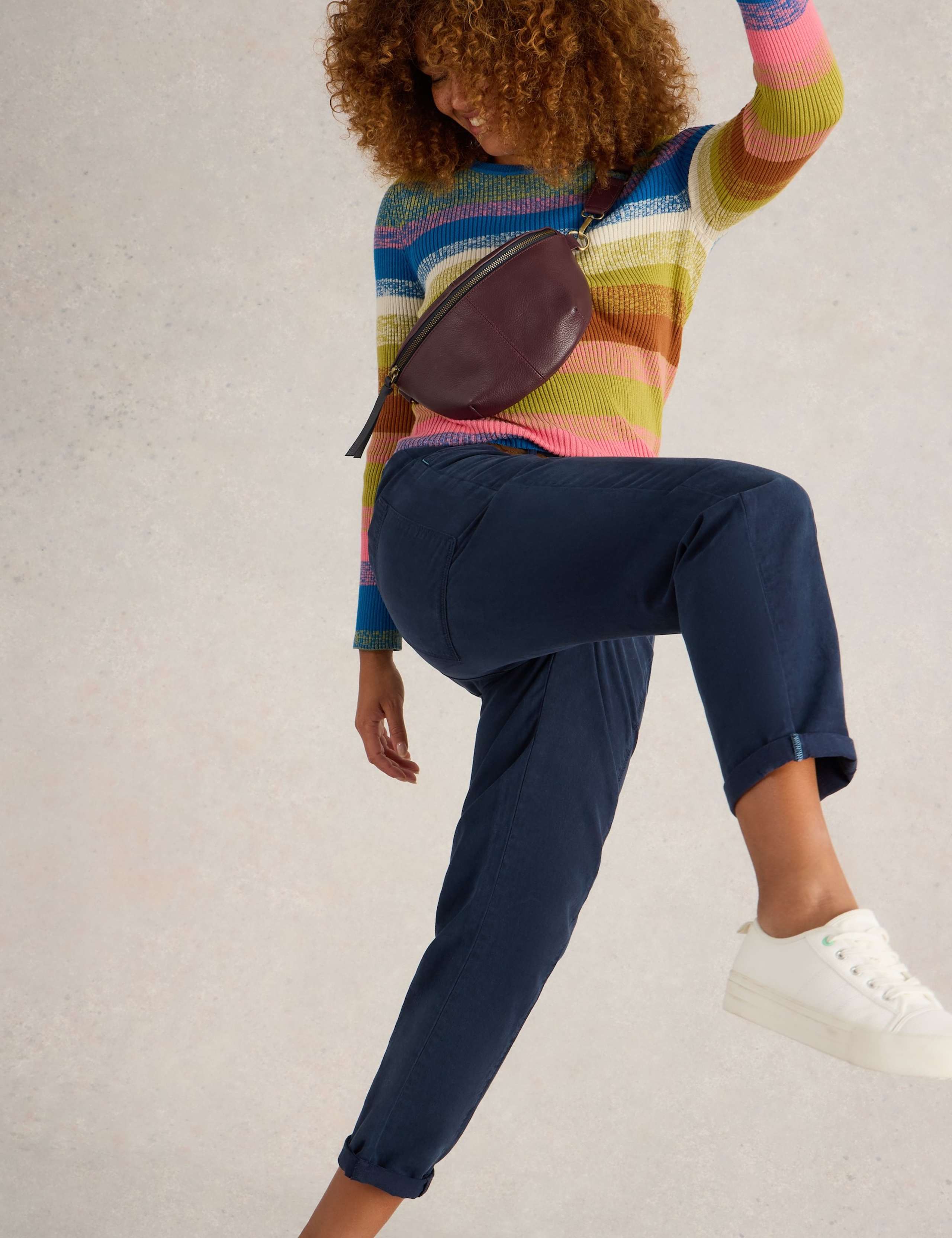 Cotton Blend Trousers 3 of 6