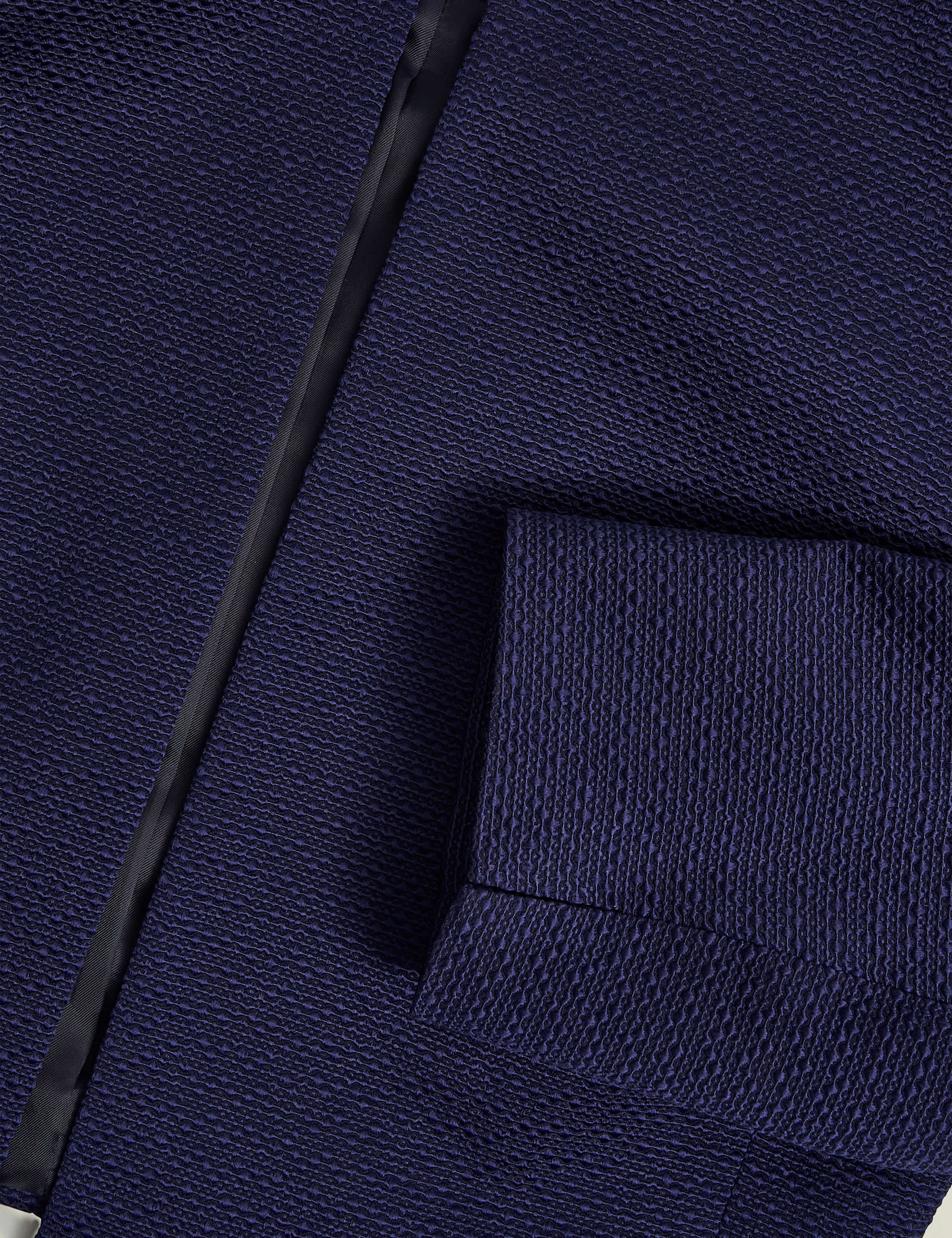 Collarless Cropped Jacket 7 of 7