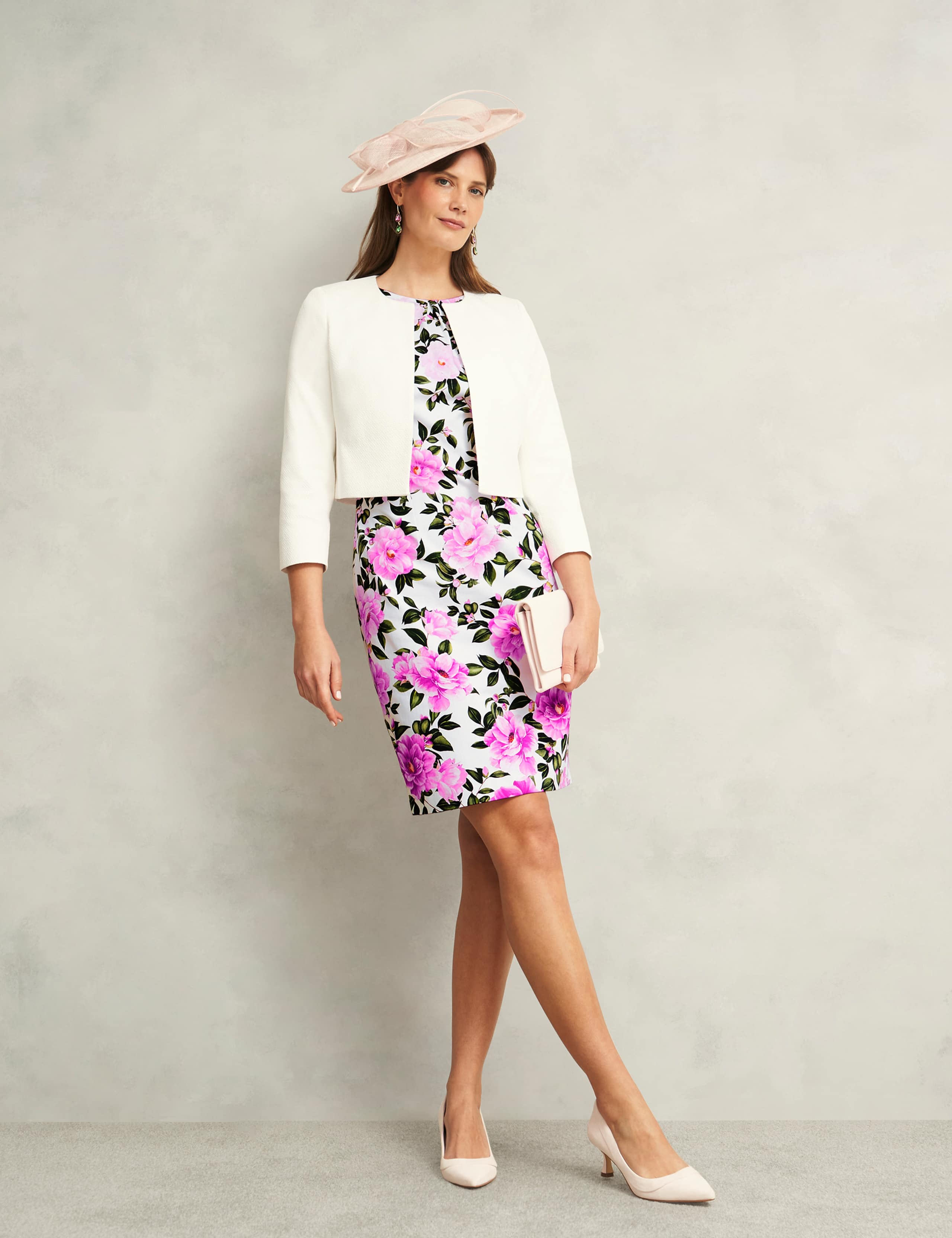 Collarless Cropped Jacket 7 of 8