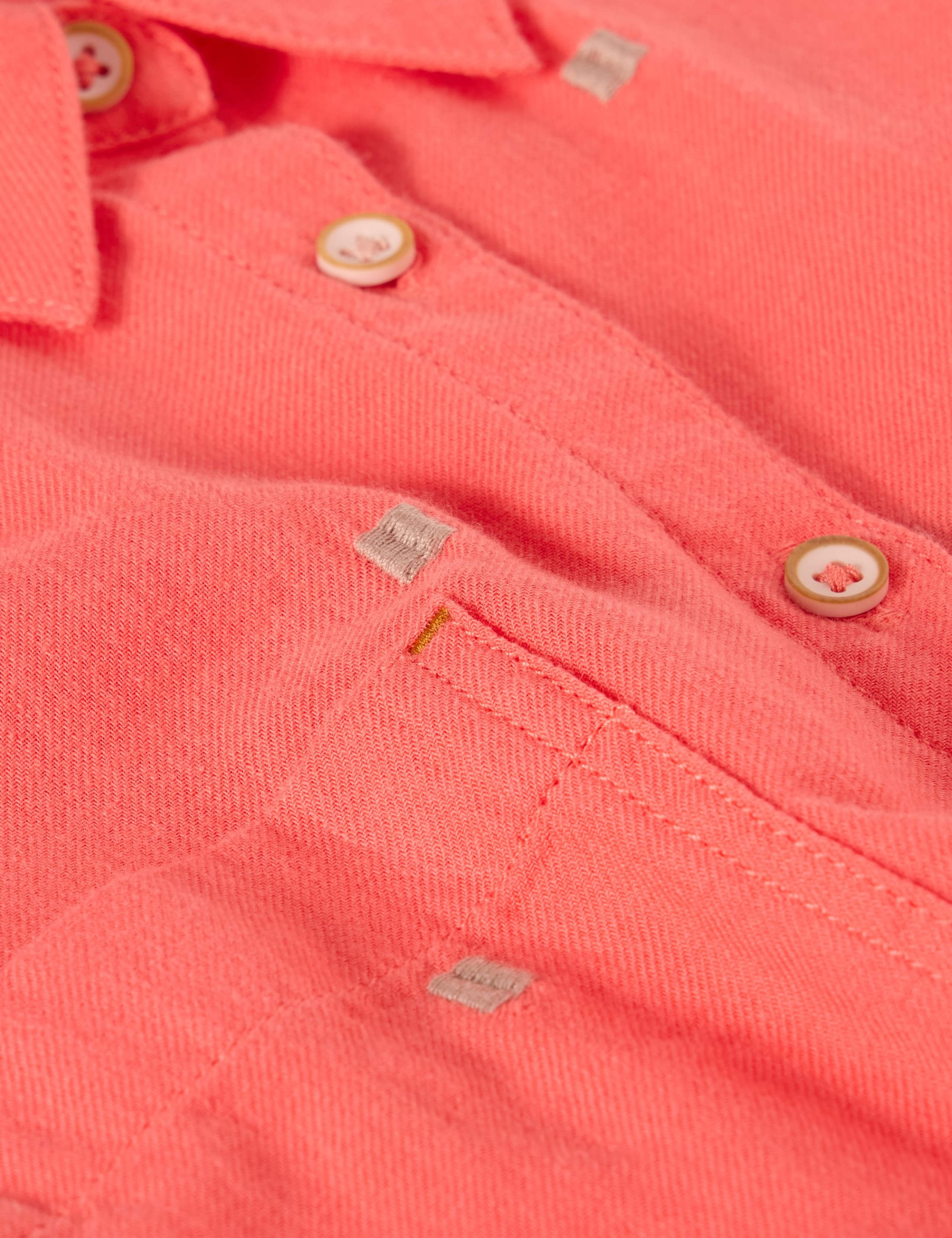 Pure Cotton Embroidered Shirt 6 of 6
