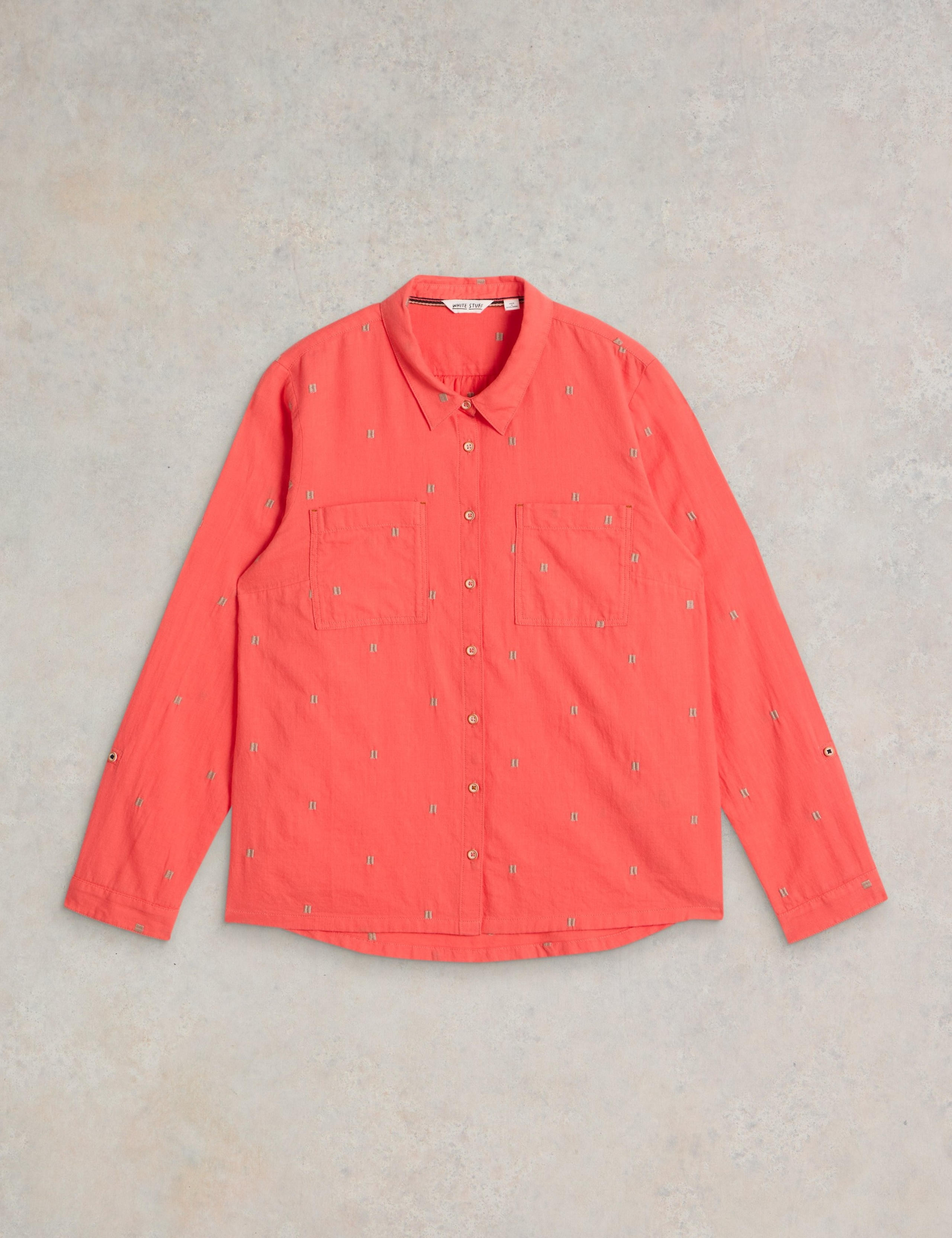 Pure Cotton Embroidered Shirt 2 of 6