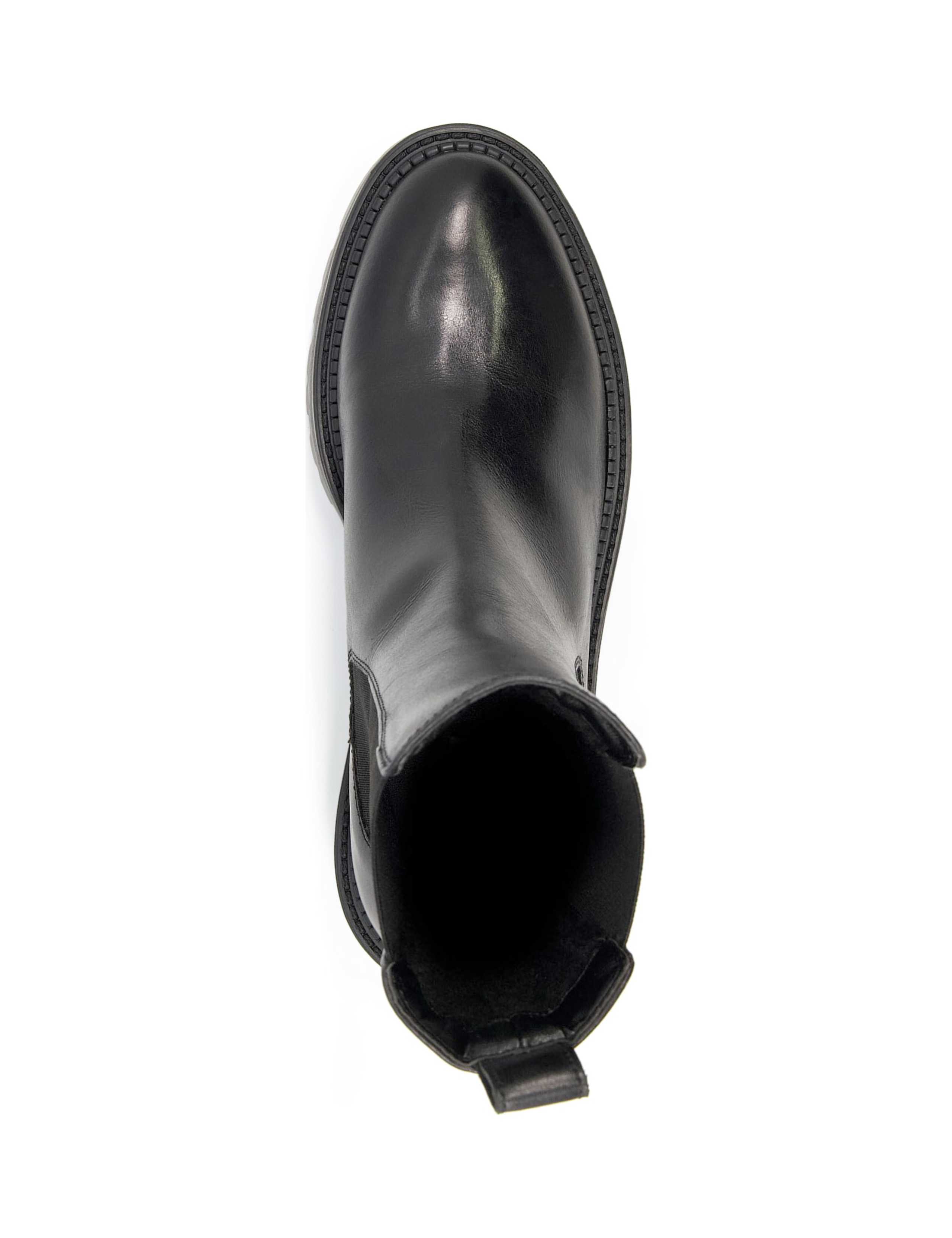 Leather Chunky Chelsea Ankle Boot 4 of 4