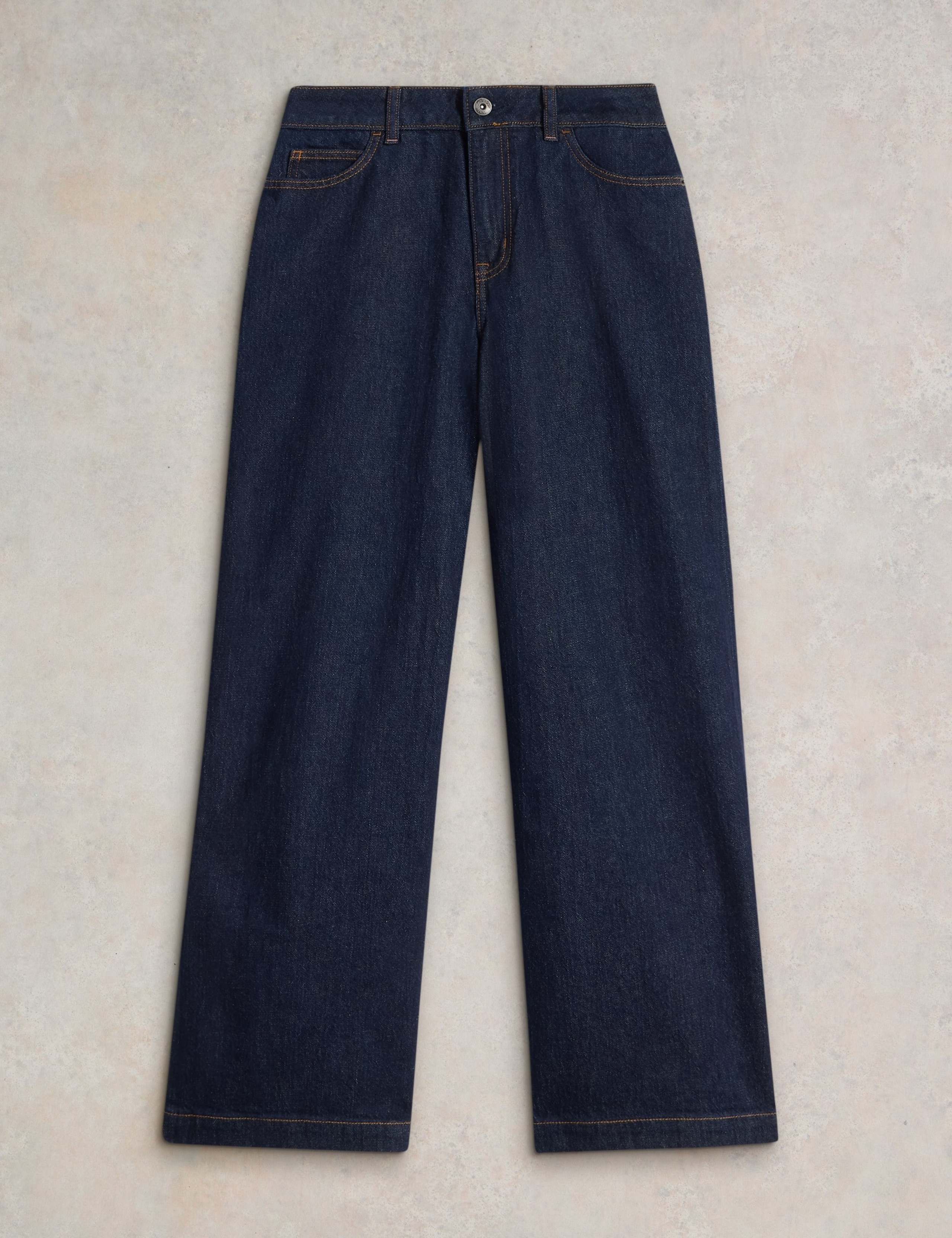 Ayla Mid Rise Wide Leg Jeans 2 of 4