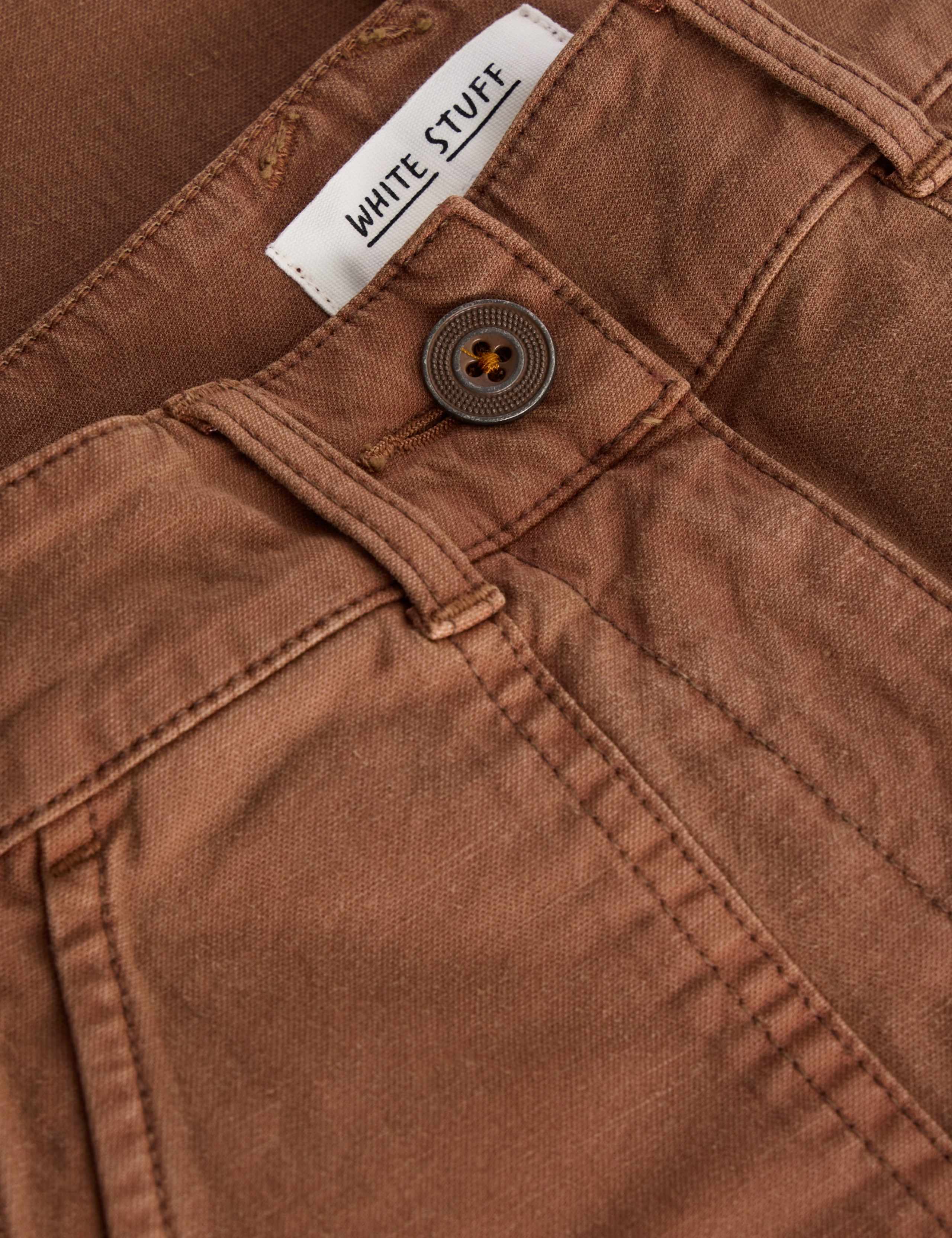 Cotton Rich Chinos With Linen 6 of 6