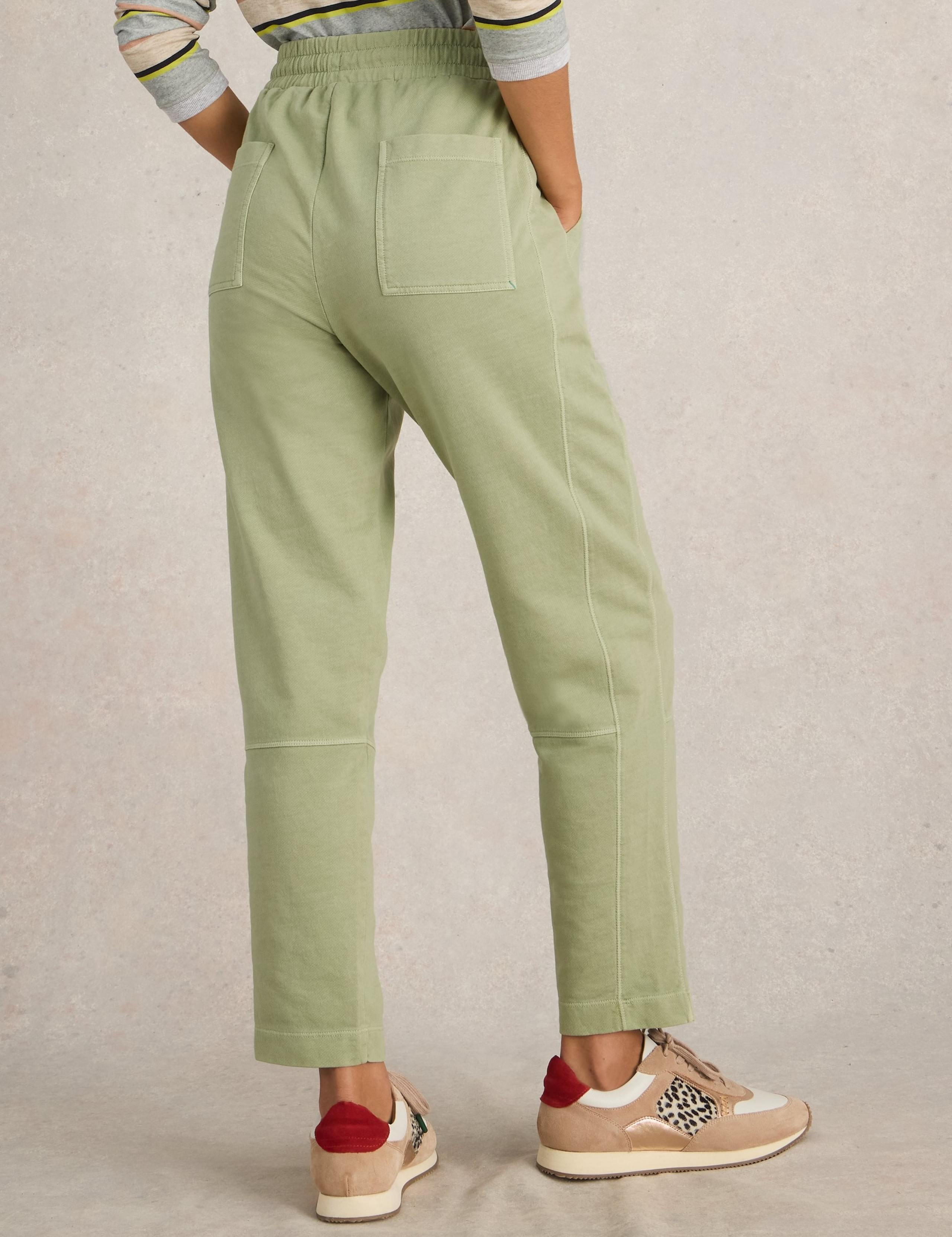 Pure Cotton Jersey Joggers 4 of 6