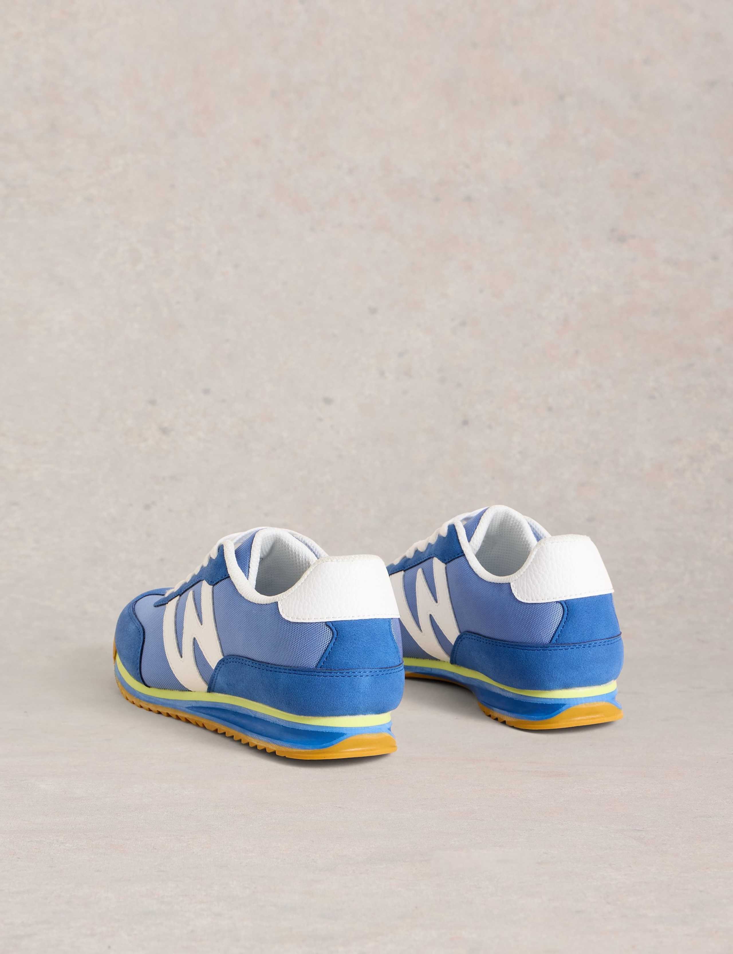 Canvas Lace Up Side Detail Trainers 3 of 5