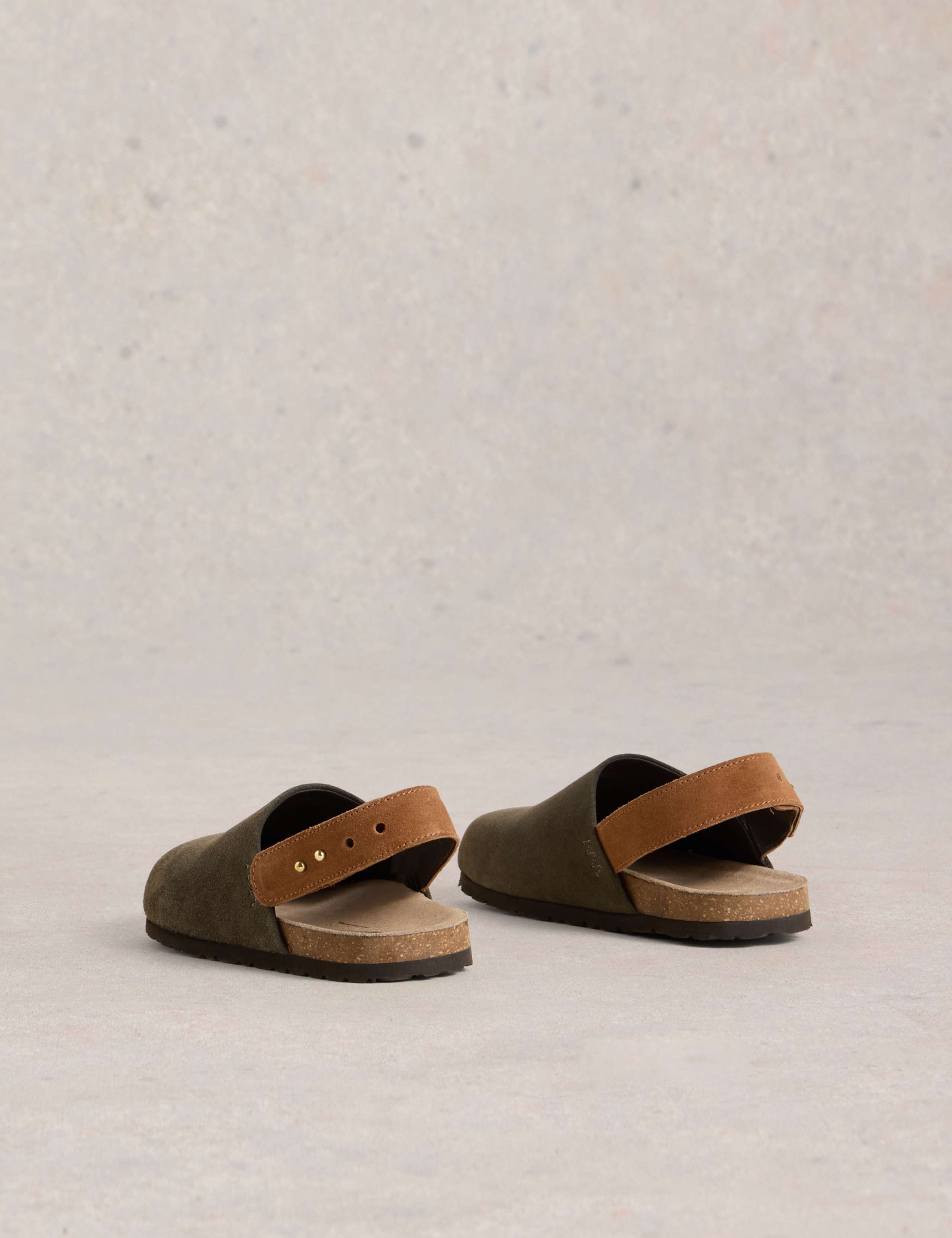 Leather Slingback Footbed Sandals 3 of 4