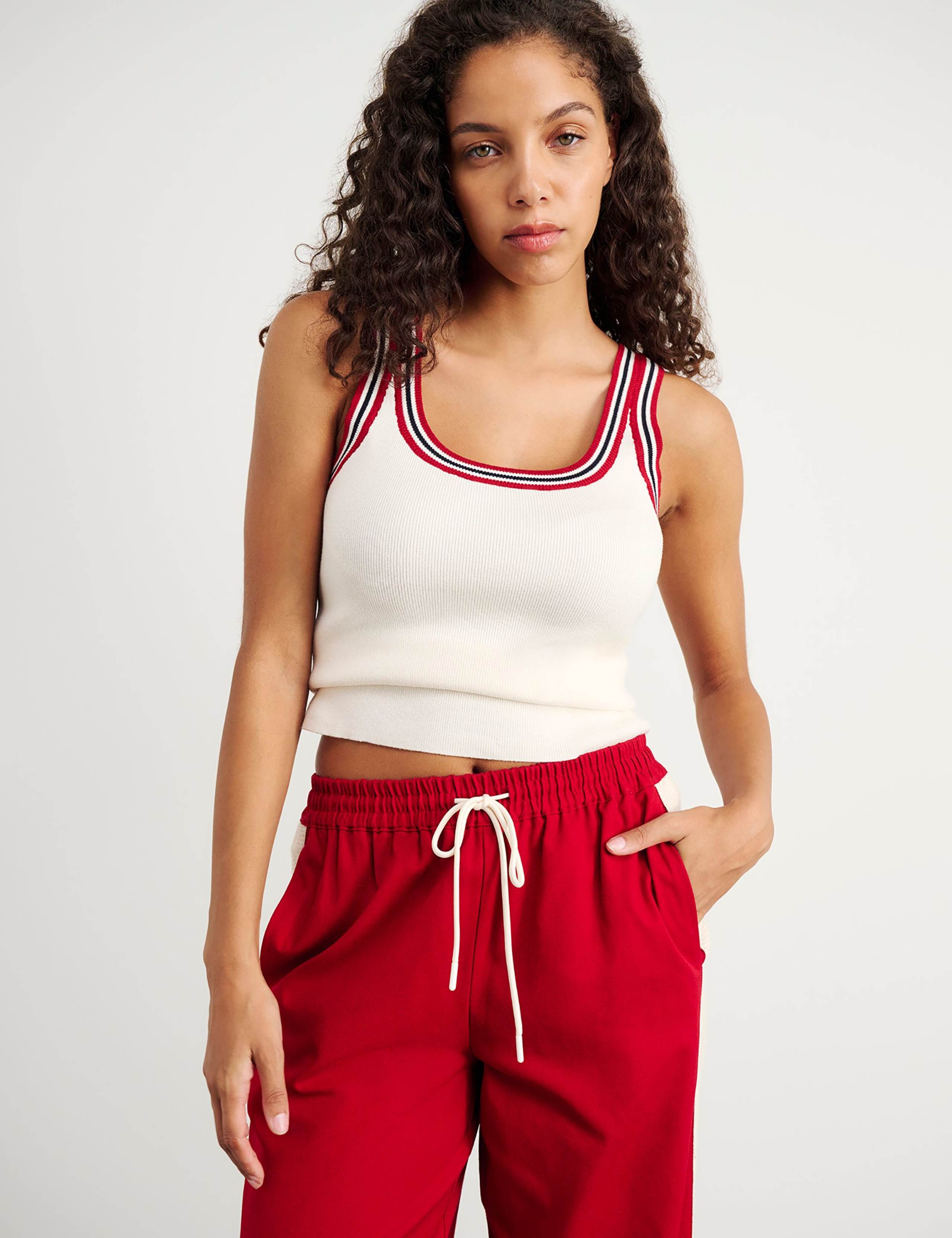 Scoop Neck Knitted Vest 3 of 7