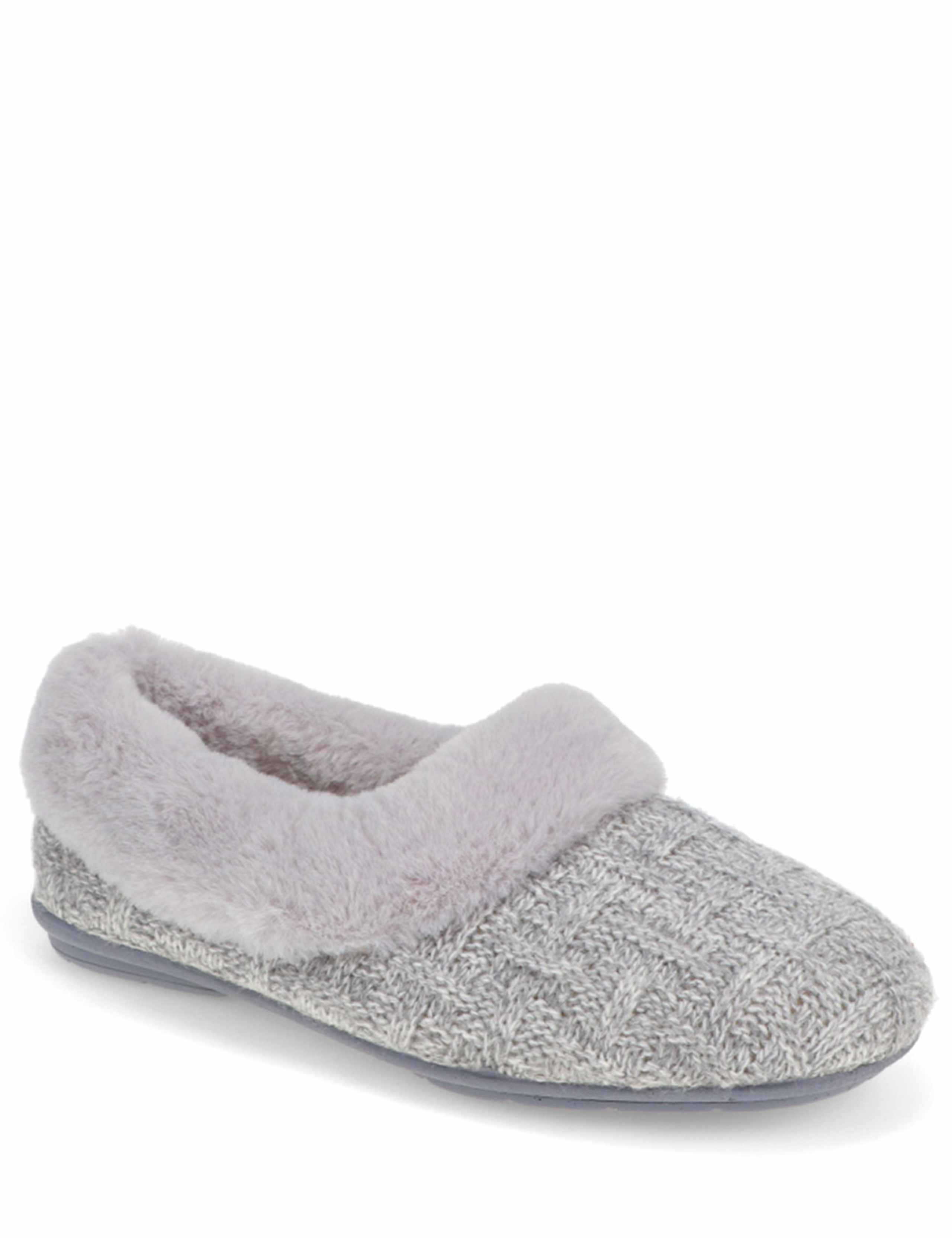 Faux Fur Cuff Slippers 4 of 6
