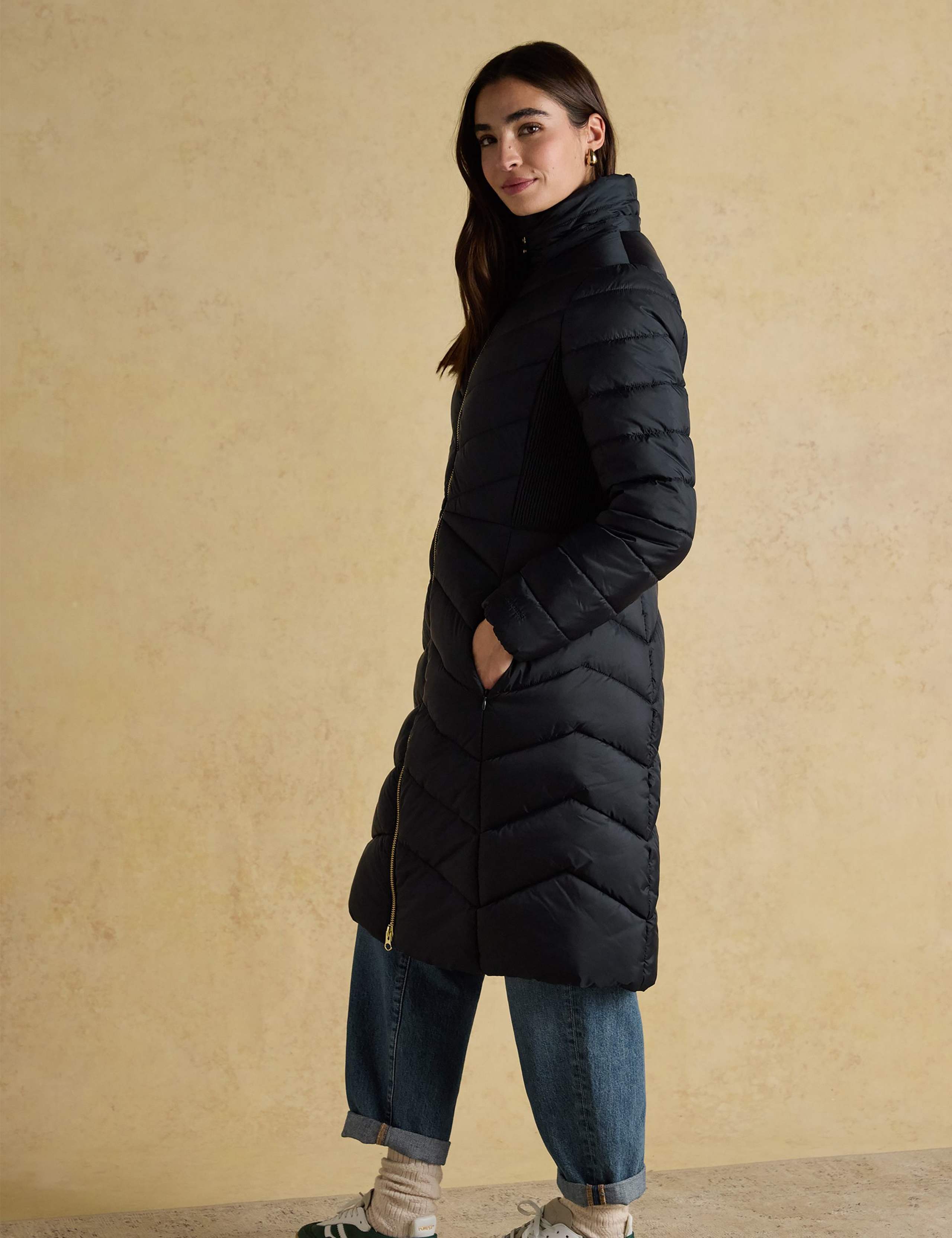 Showerproof Hooded Longline Puffer Coat 5 of 12