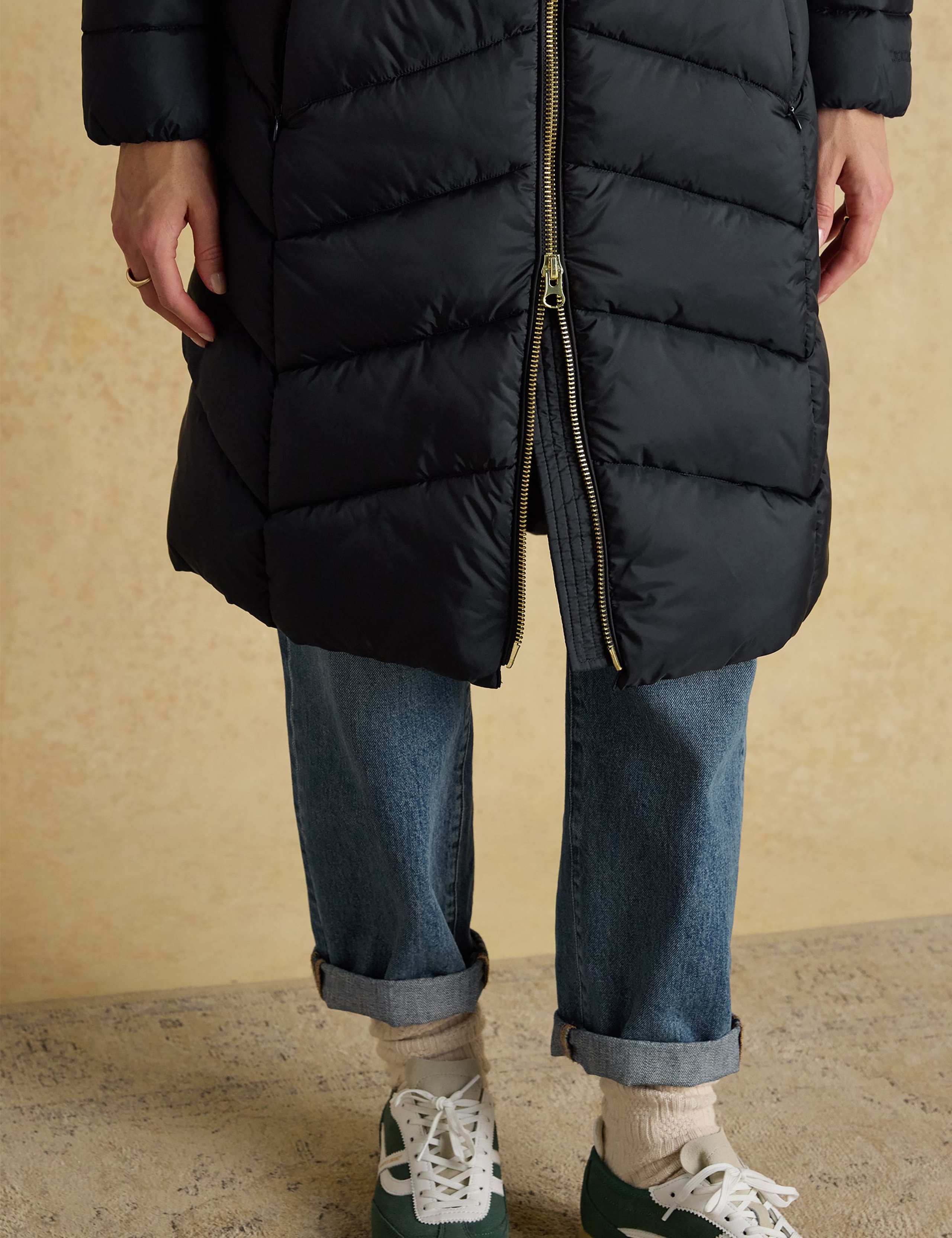 Showerproof Hooded Longline Puffer Coat 7 of 12