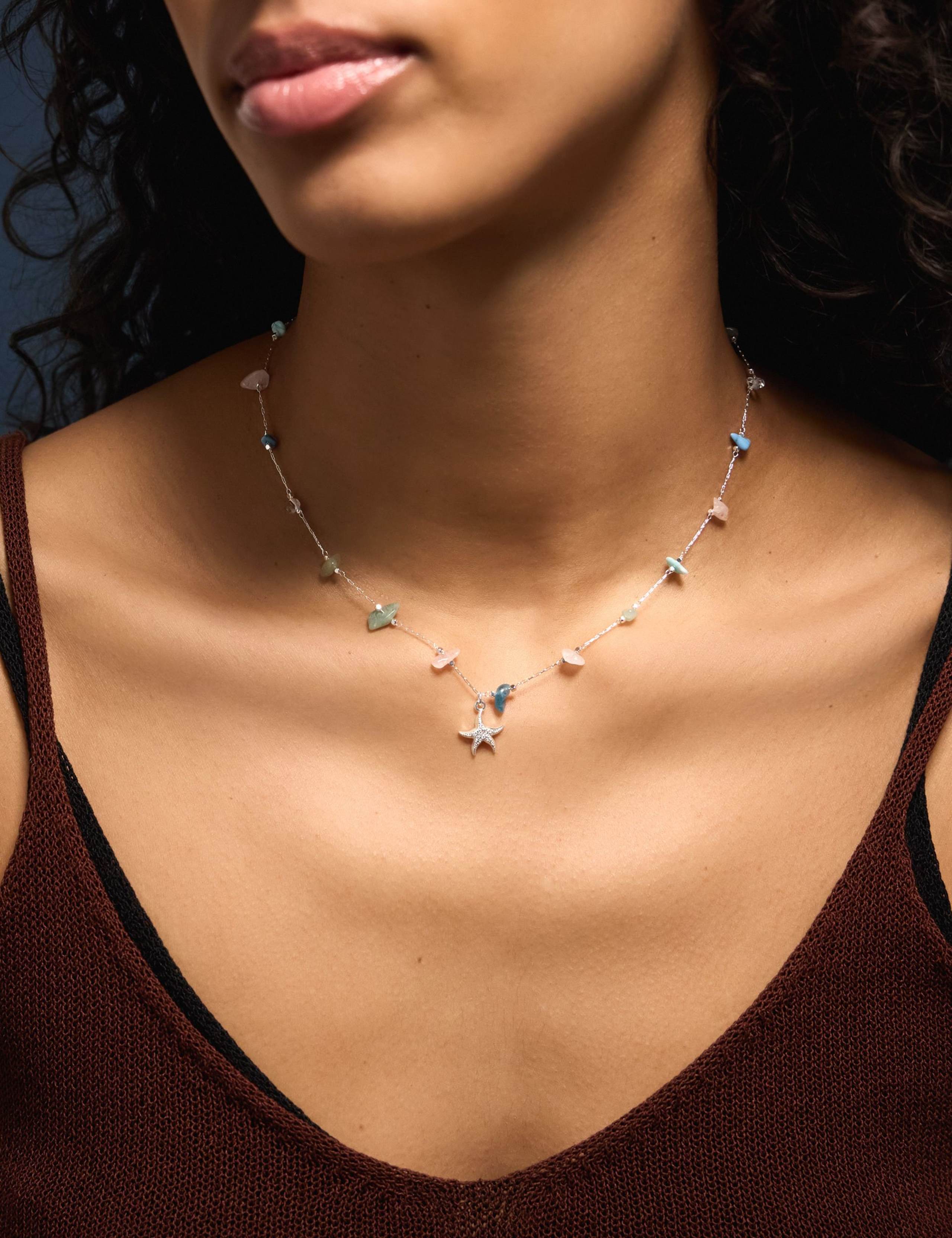 Silver Plated Necklace 1 of 3