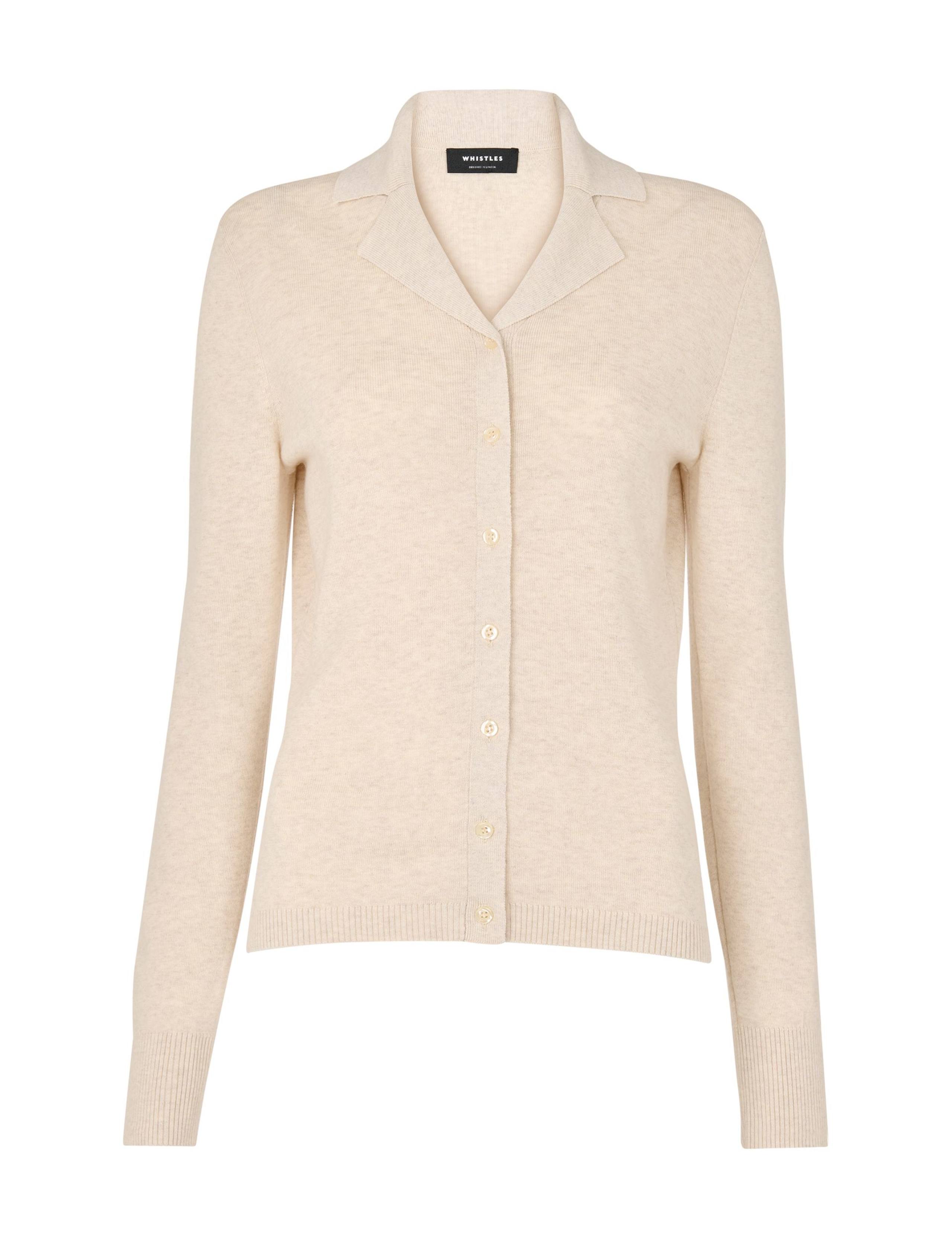 Cotton Rich Collared Knitted Top 2 of 4