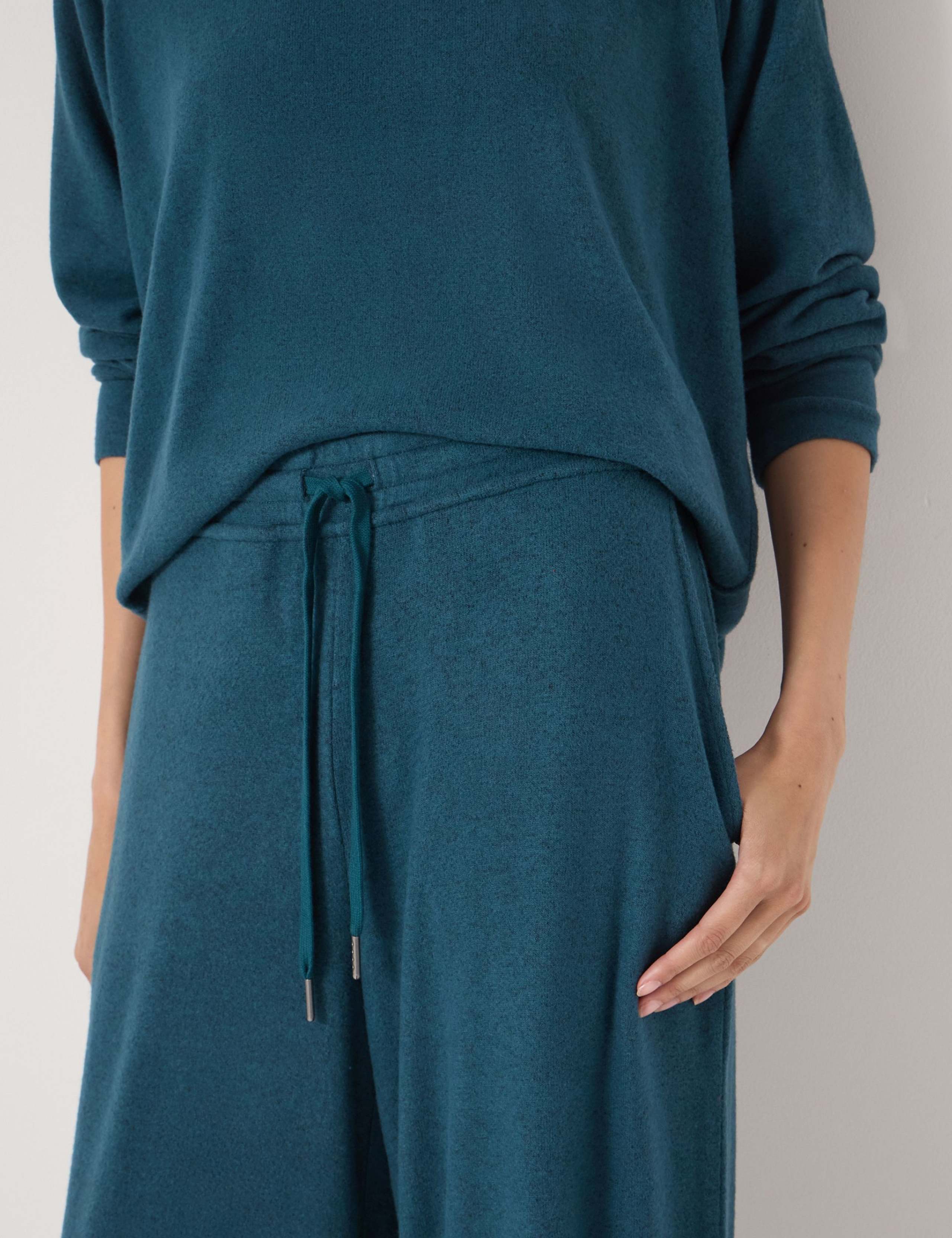 Supersoft Drawstring Wide Leg Joggers 5 of 5