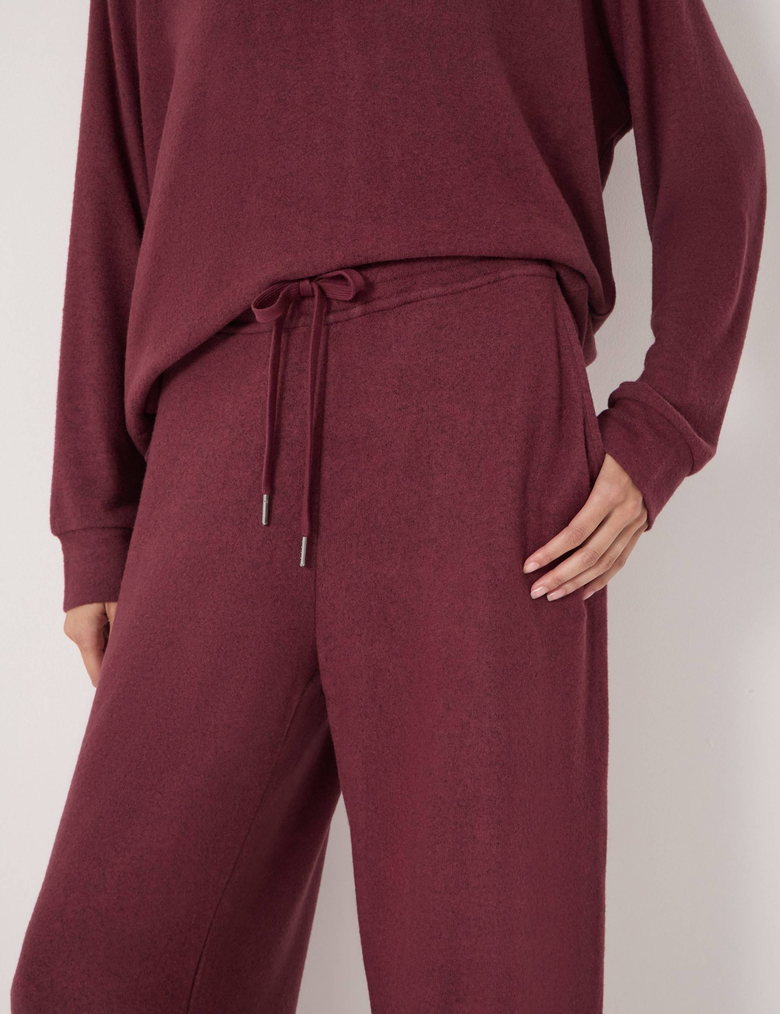 Supersoft Drawstring Wide Leg Joggers 5 of 5