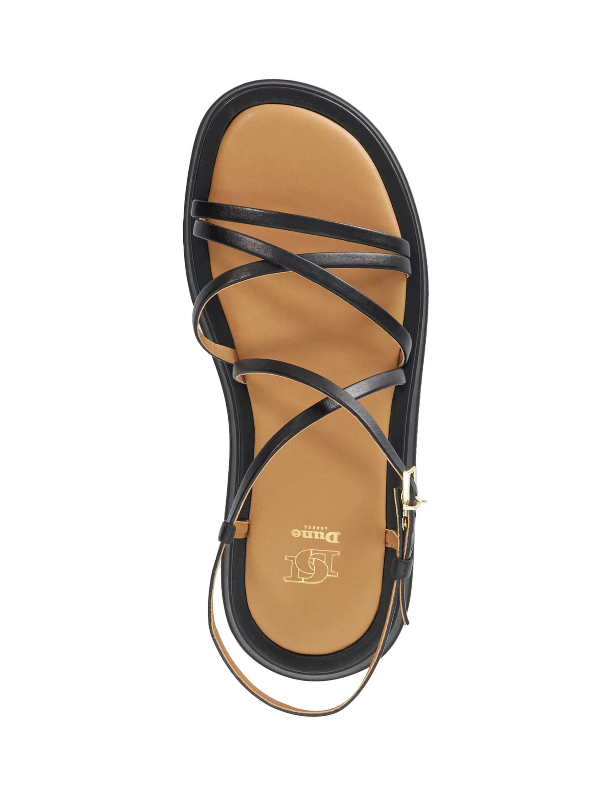 Leather Tubular Strappy Footbed Sandals 3 of 5