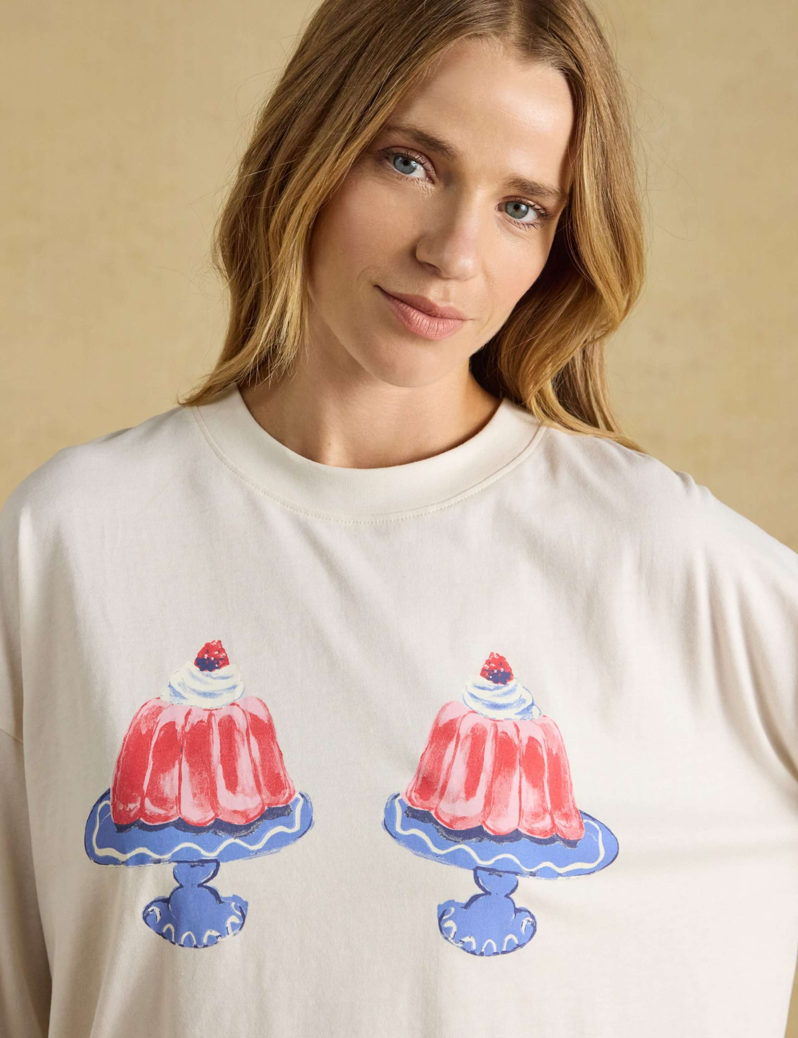 Pure Cotton Printed Pyjama Set 4 of 8