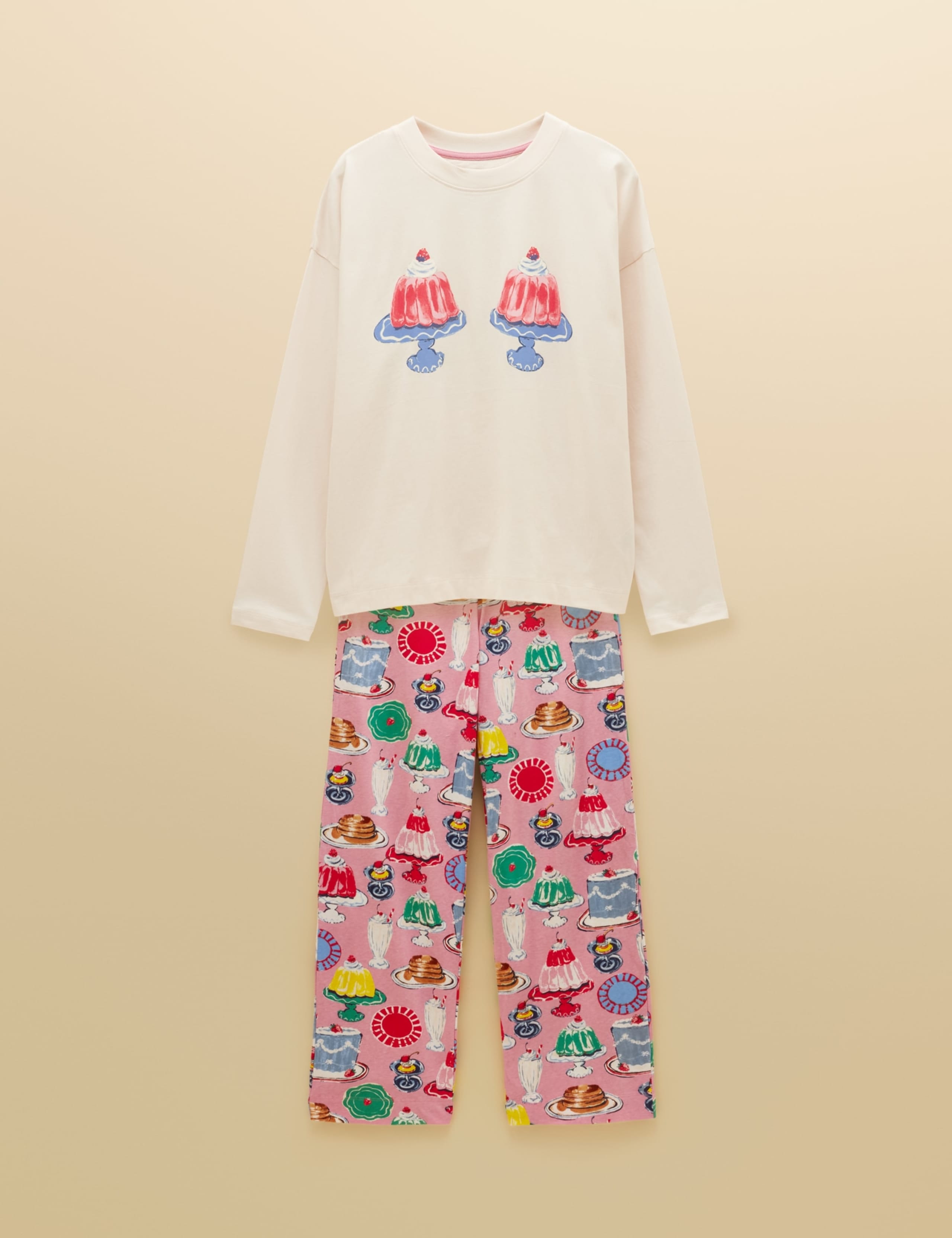 Pure Cotton Printed Pyjama Set 6 of 8