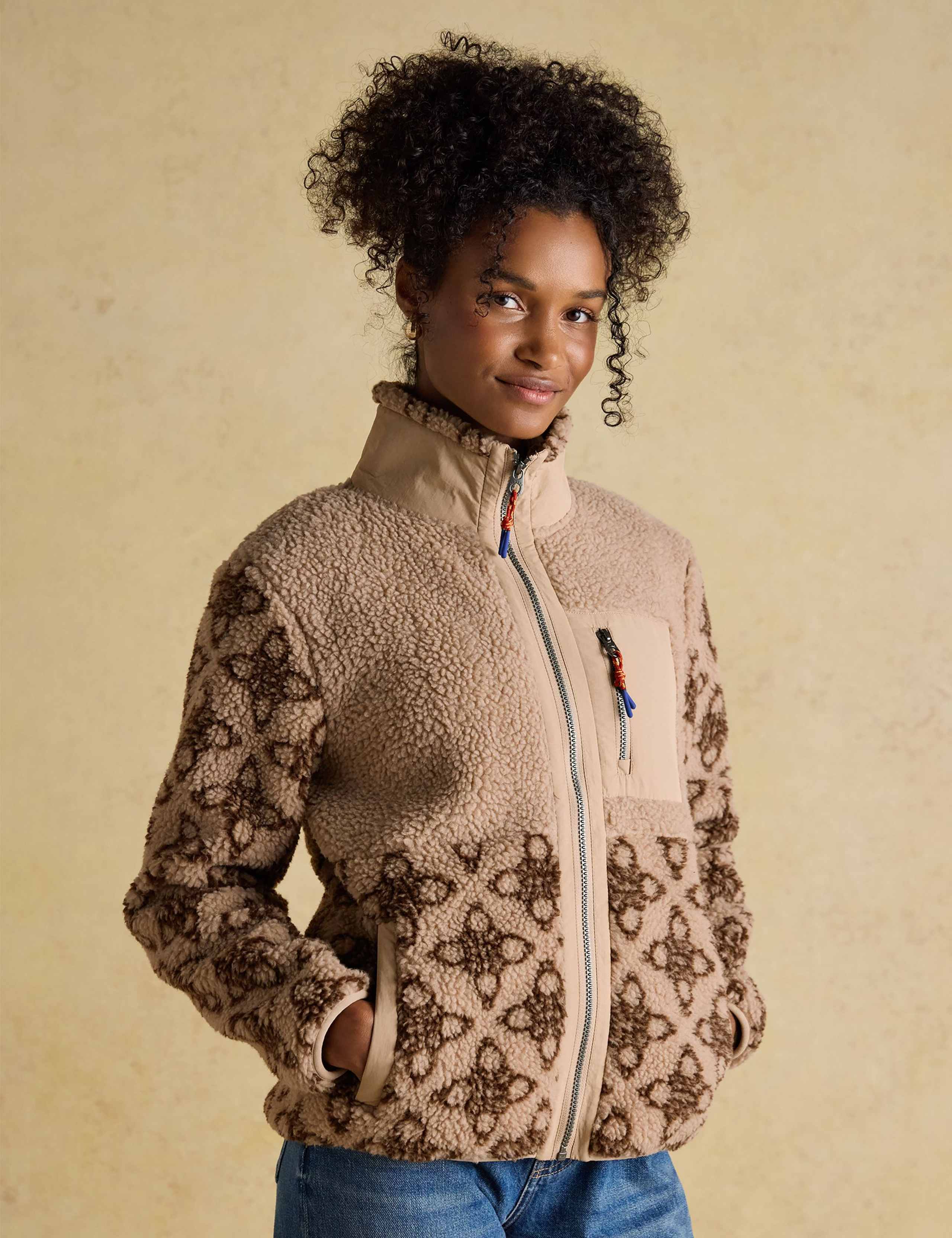 Printed Zip Up Fleece 3 of 10