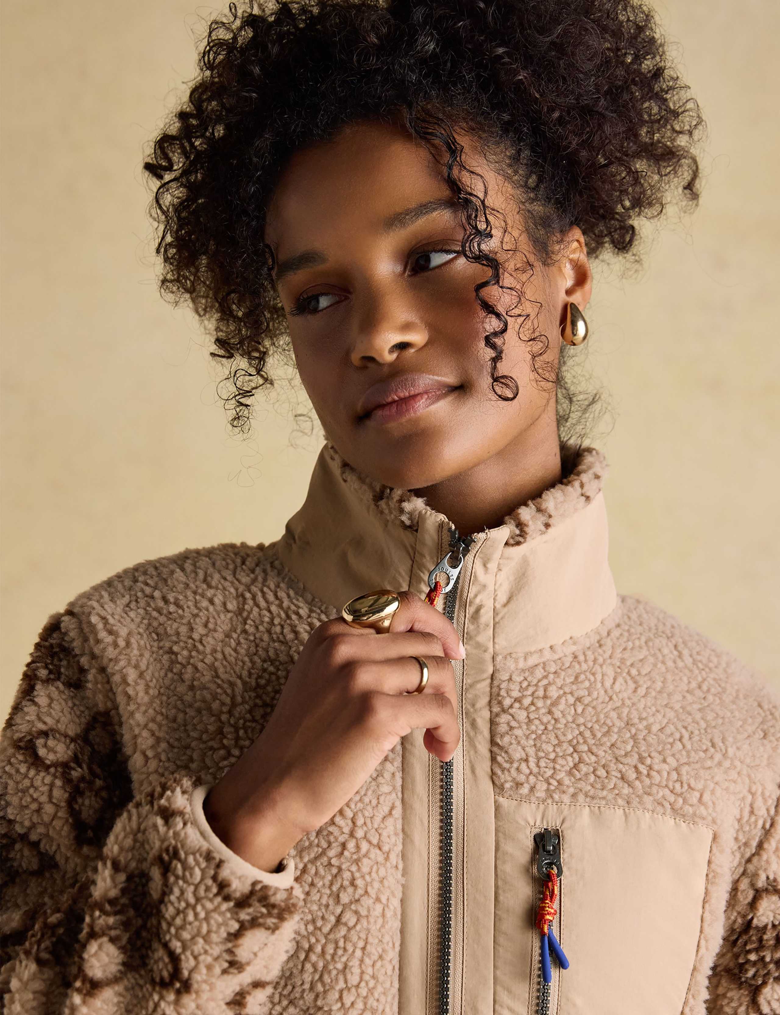 Printed Zip Up Fleece 6 of 10