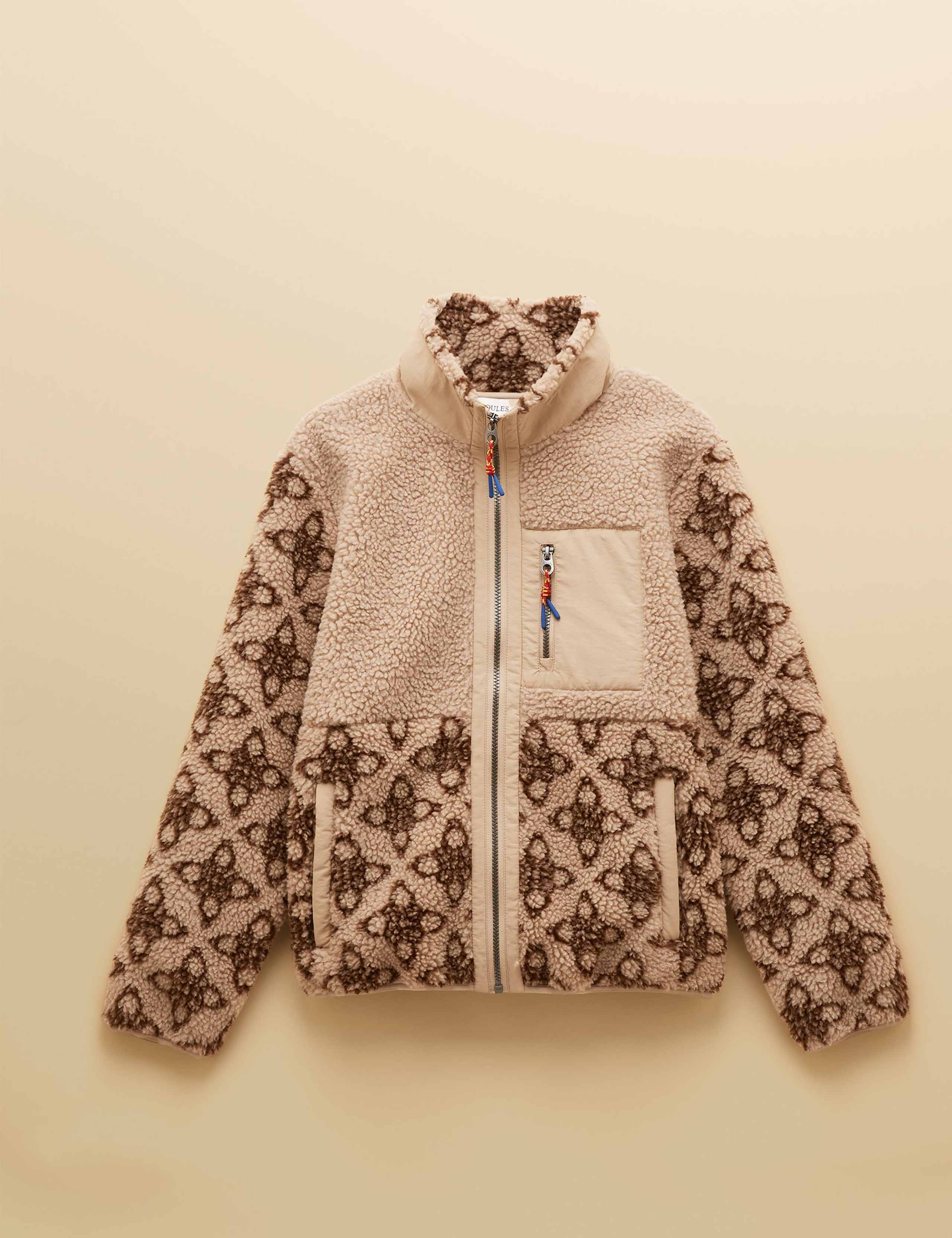 Printed Zip Up Fleece 2 of 10