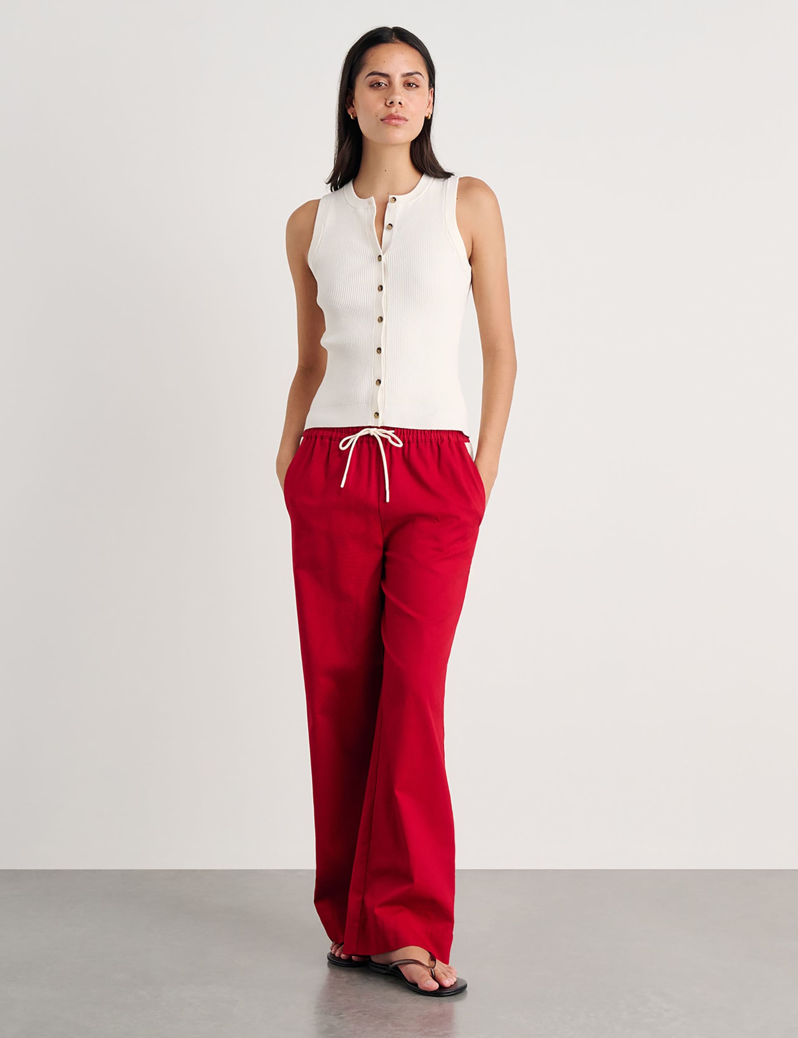 Button Through Knitted Vest 2 of 4